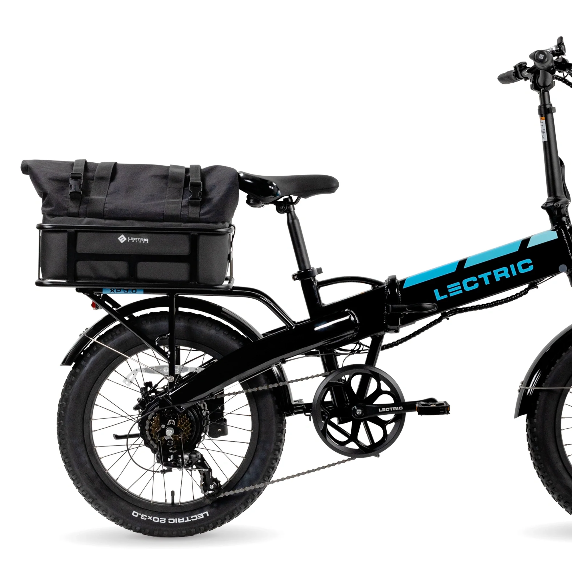 Large Roll Top Basket Bag - Image 11