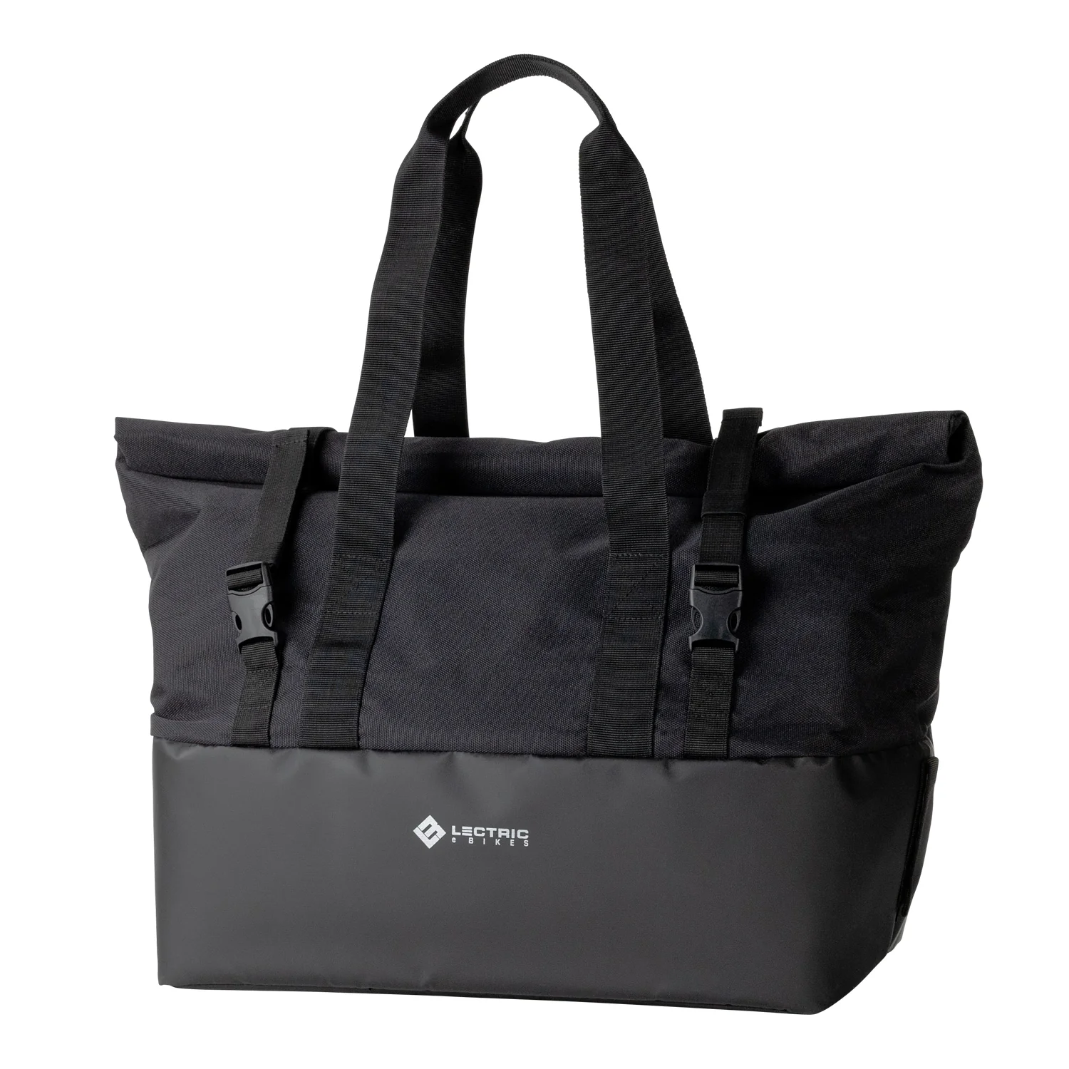 Large Roll Top Basket Bag - Image 4