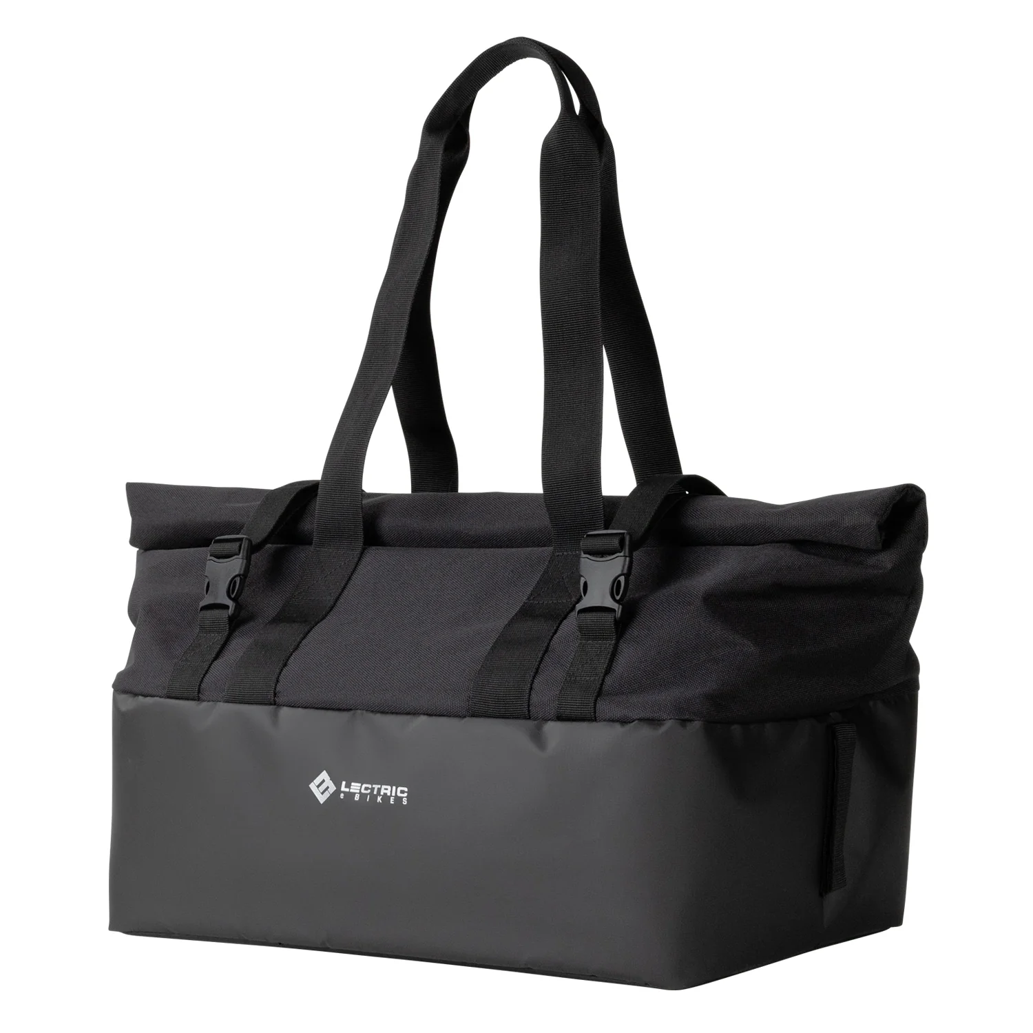 Large Roll Top Basket Bag - Image 5