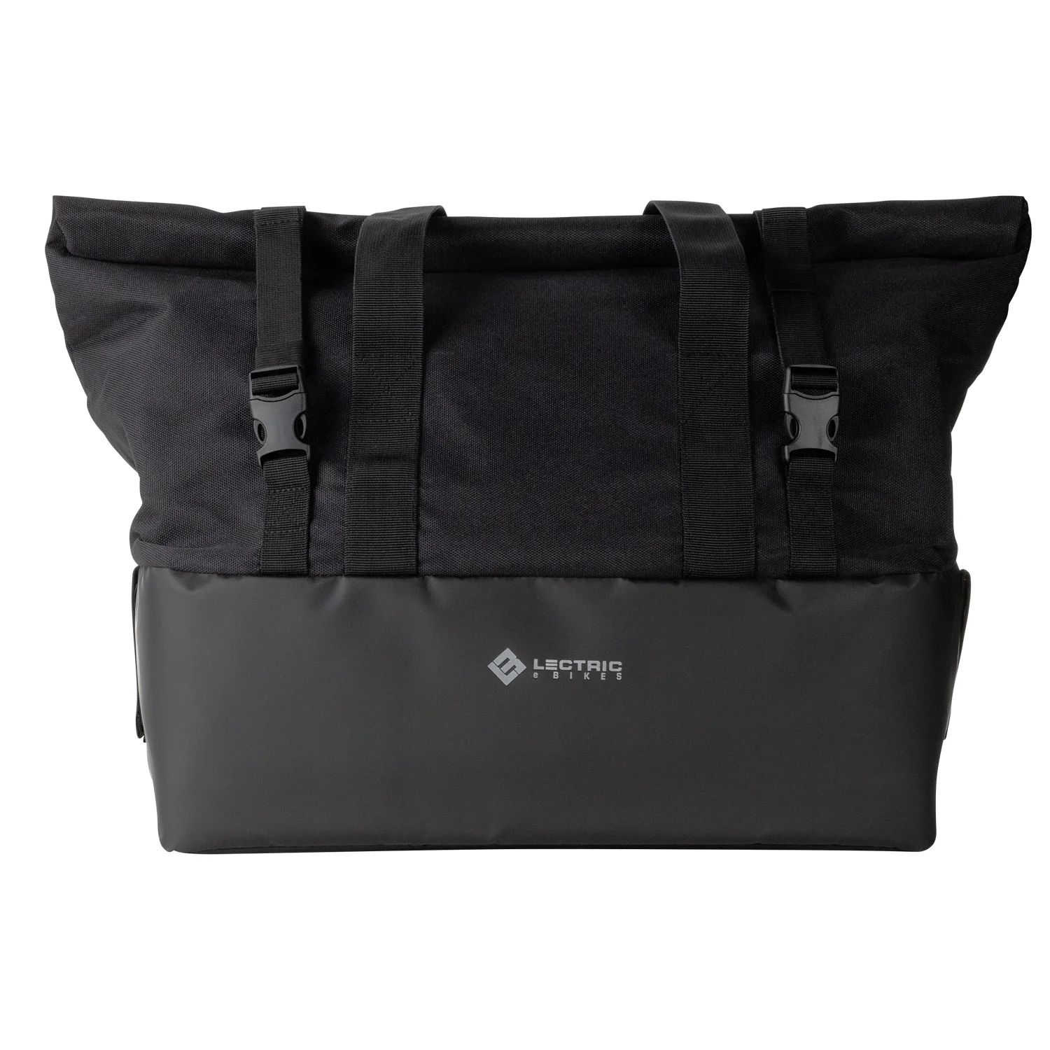 Large Roll Top Basket Bag - Image 6