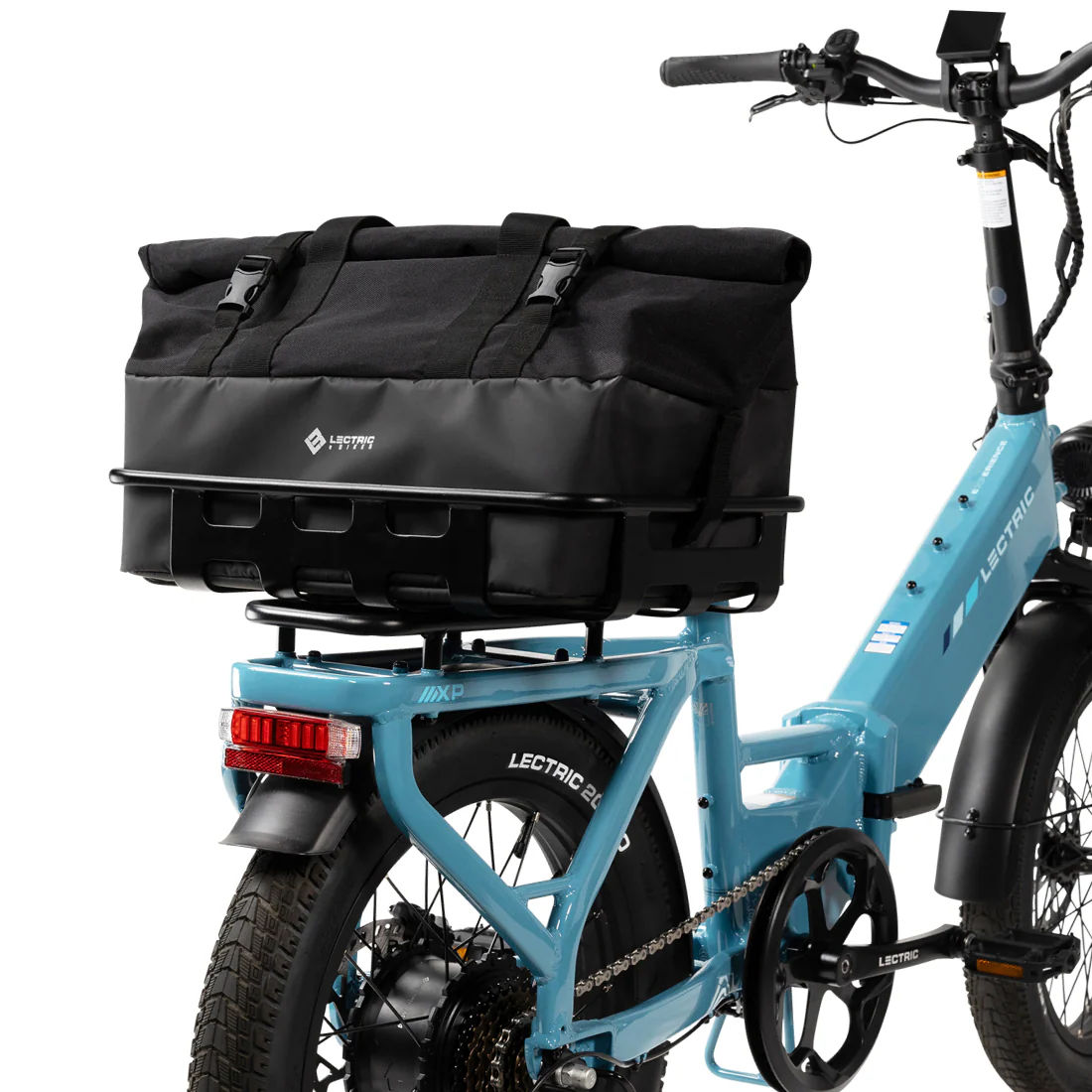 Large Roll Top Basket Bag - Image 7