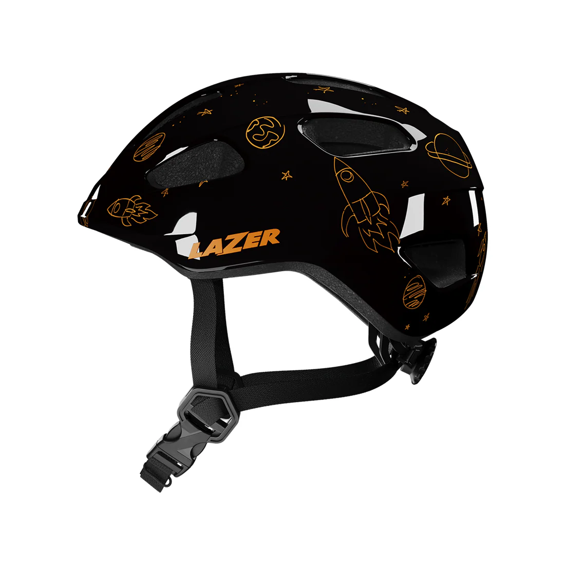 Lazer Pnut KinetiCore 2.0 Toddlers' Helmet - Flying Rocket - Image 3