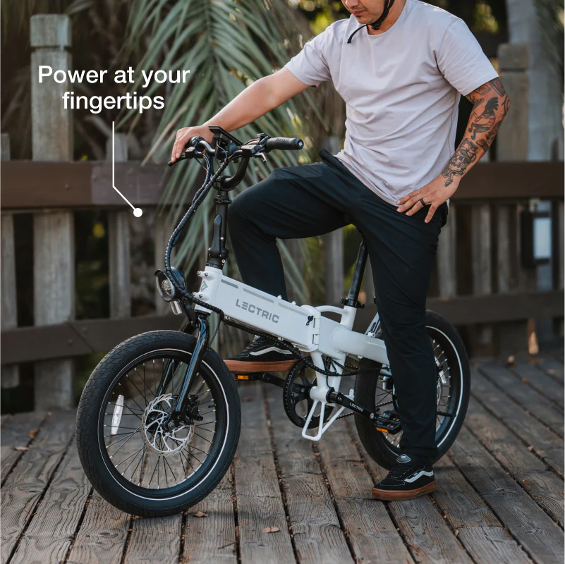 XP Lite2 Arctic White eBike - Image 4