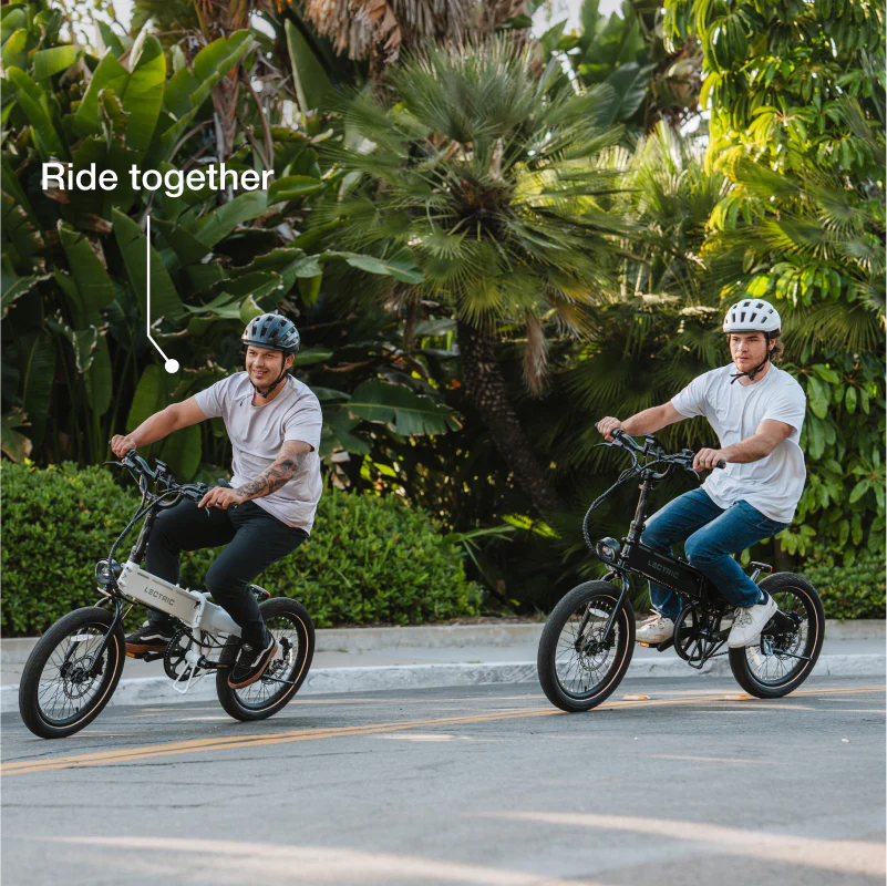 XP Lite2 Arctic White Long-Range eBike - Image 4