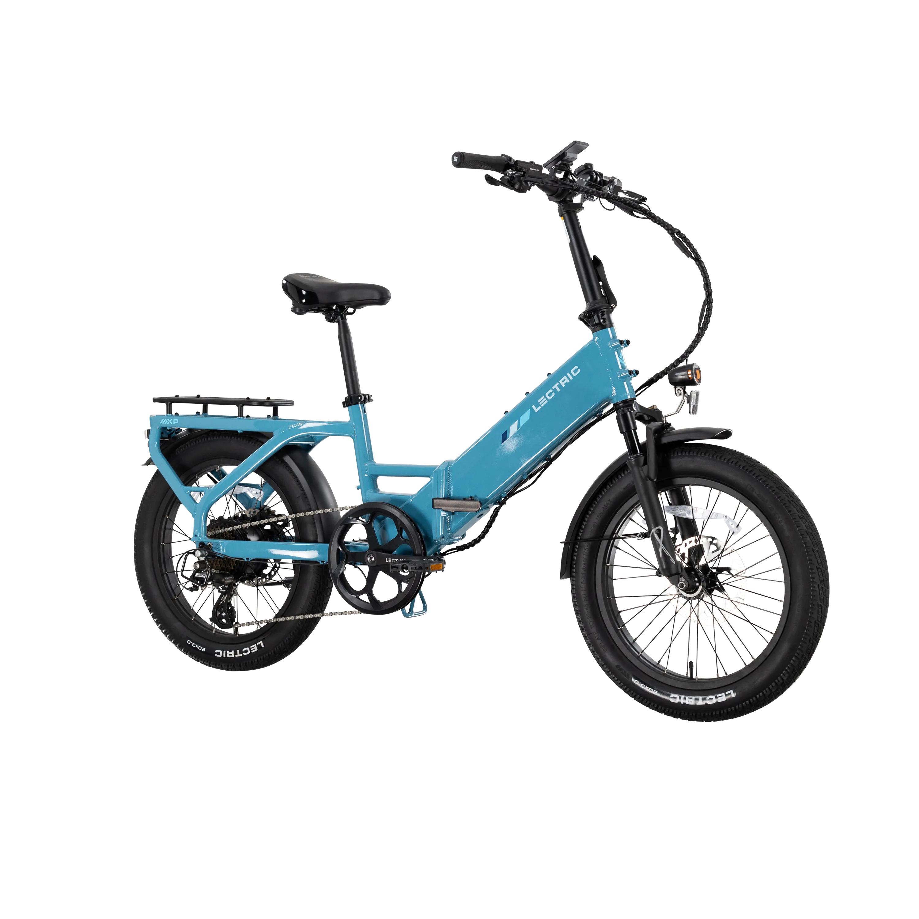 XP4 750 Step-Thru Raindrop Blue eBike - Image 23