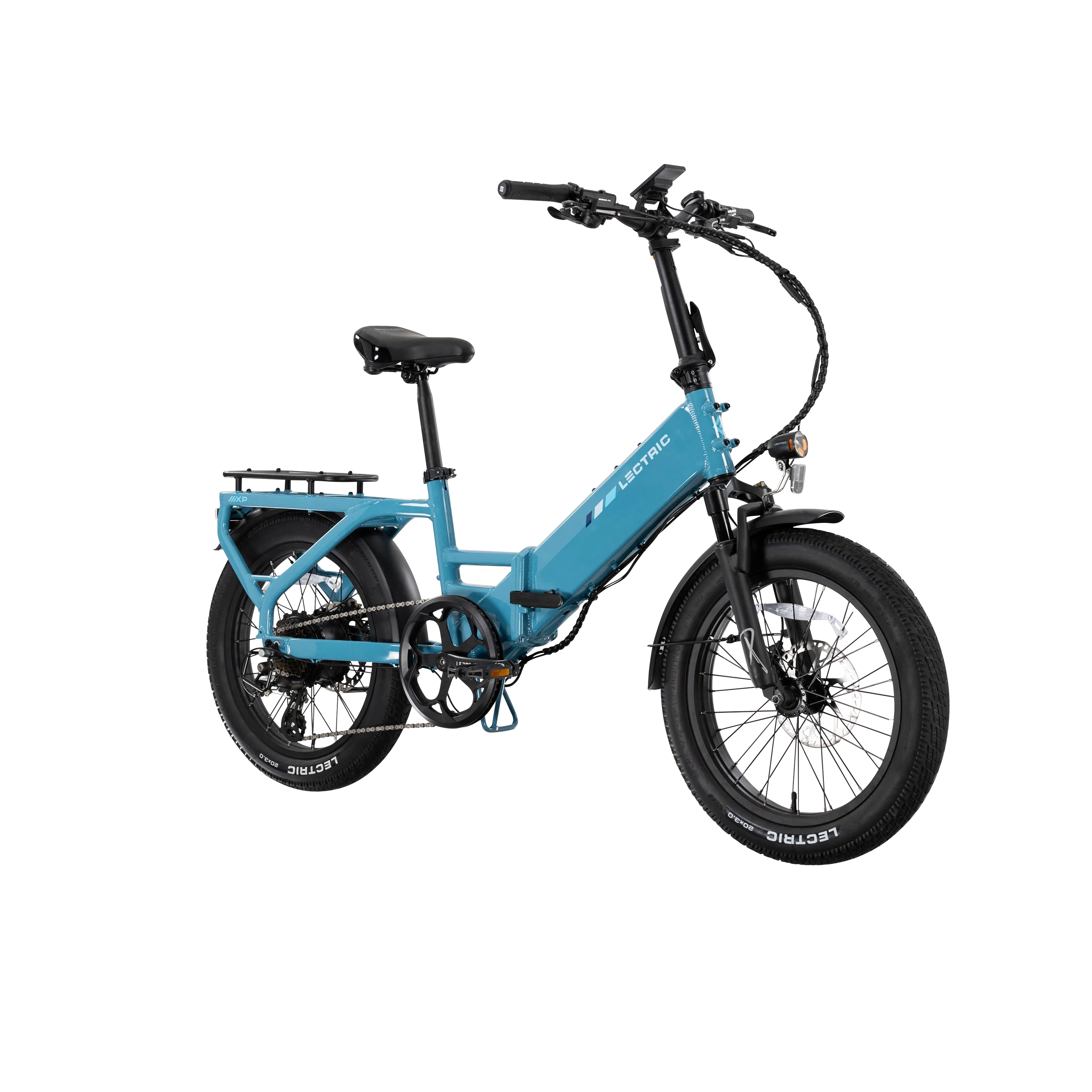 XP4 750 Step-Thru Raindrop Blue eBike - Image 24