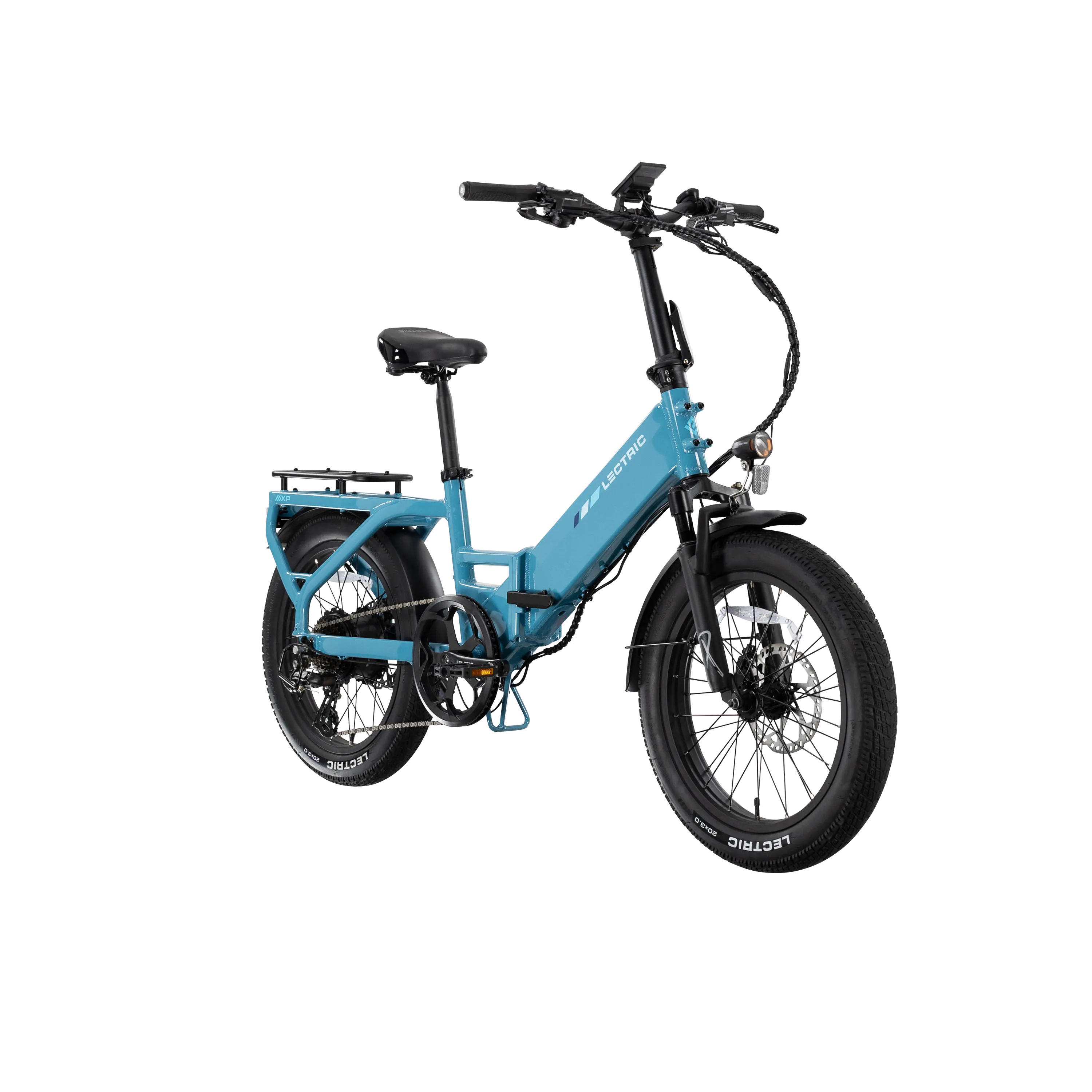 XP4 750 Step-Thru Raindrop Blue eBike - Image 25