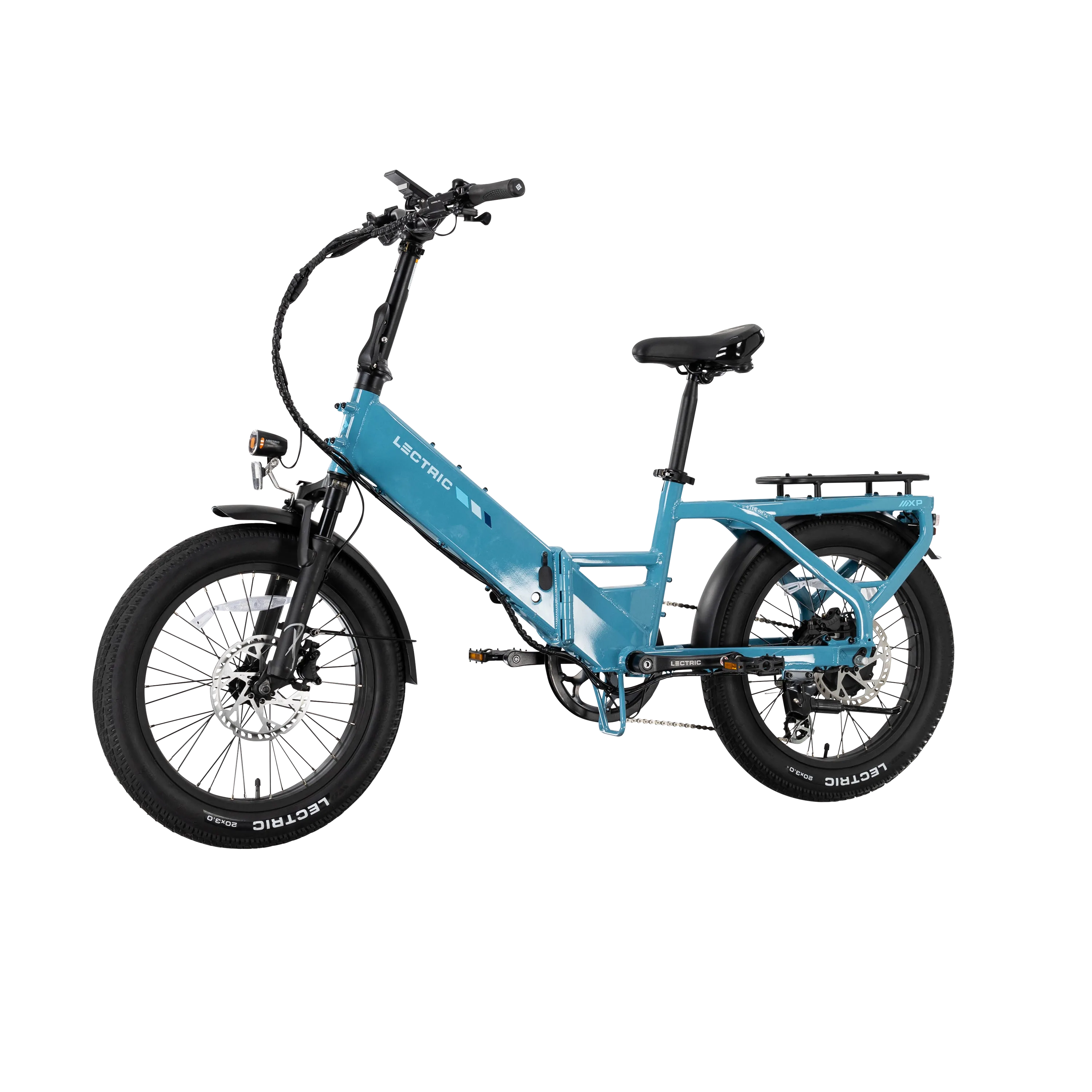 XP4 750 Step-Thru Raindrop Blue eBike - Image 35