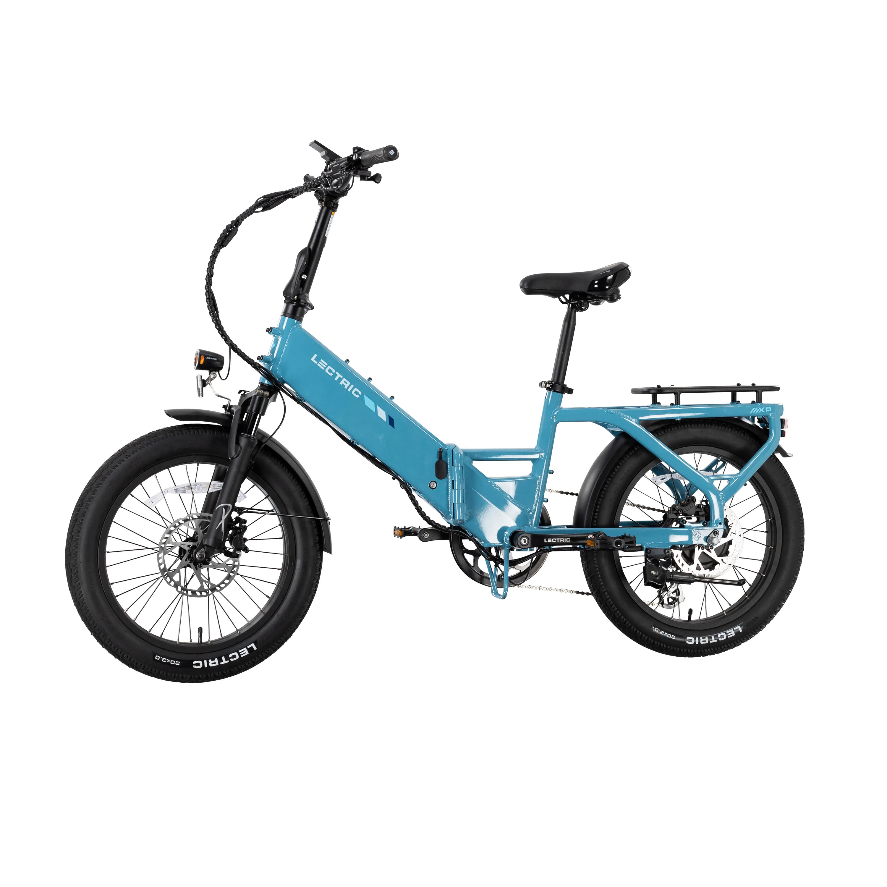 XP4 750 Step-Thru Raindrop Blue eBike - Image 36