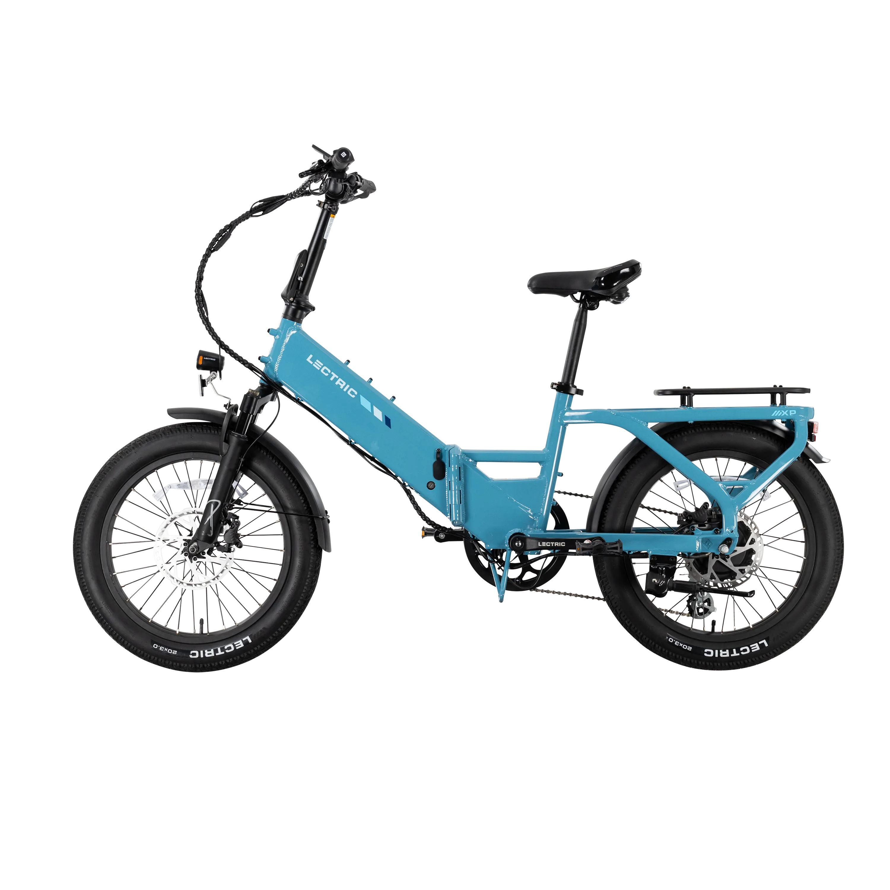 XP4 750 Step-Thru Raindrop Blue eBike - Image 38