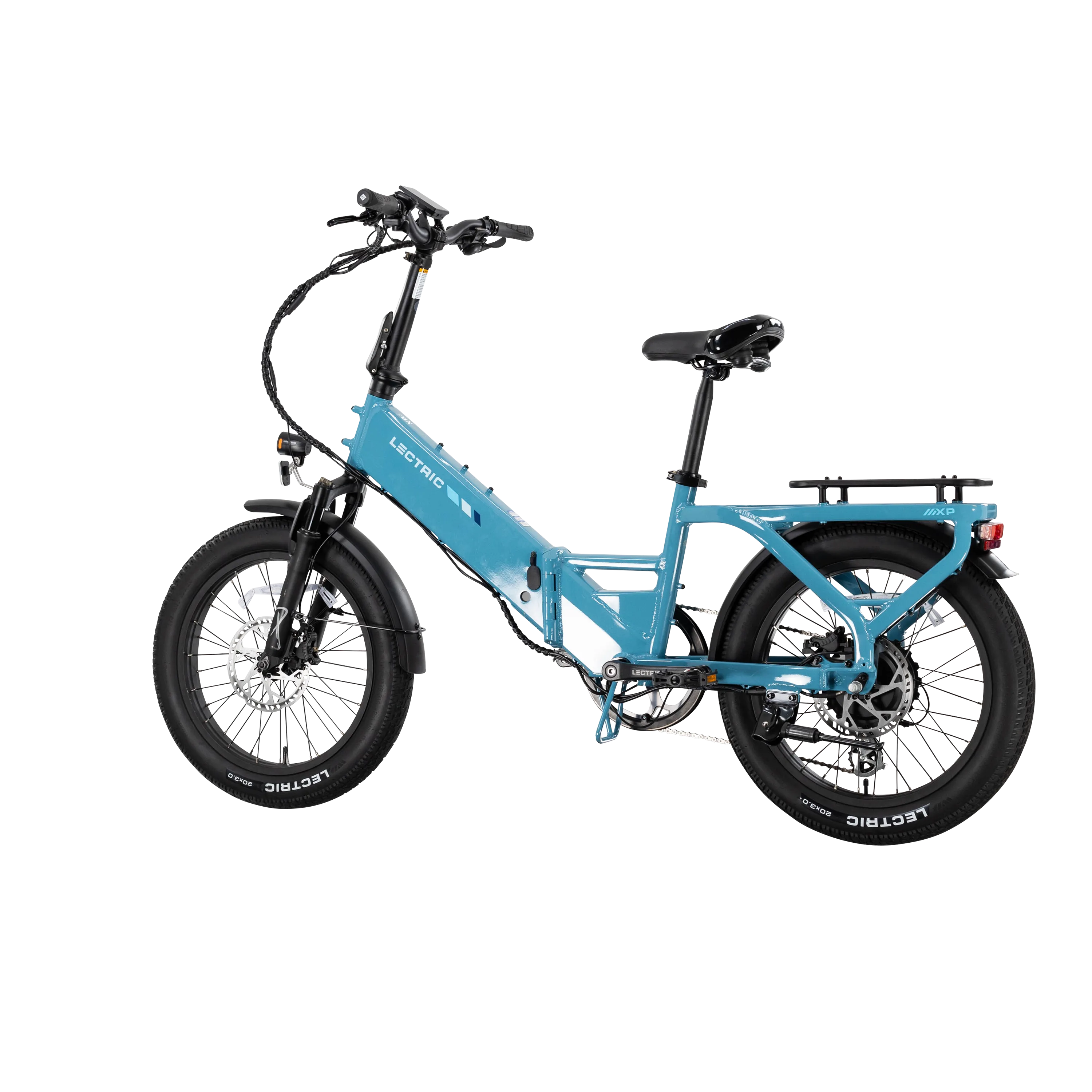 XP4 750 Step-Thru Raindrop Blue eBike - Image 40