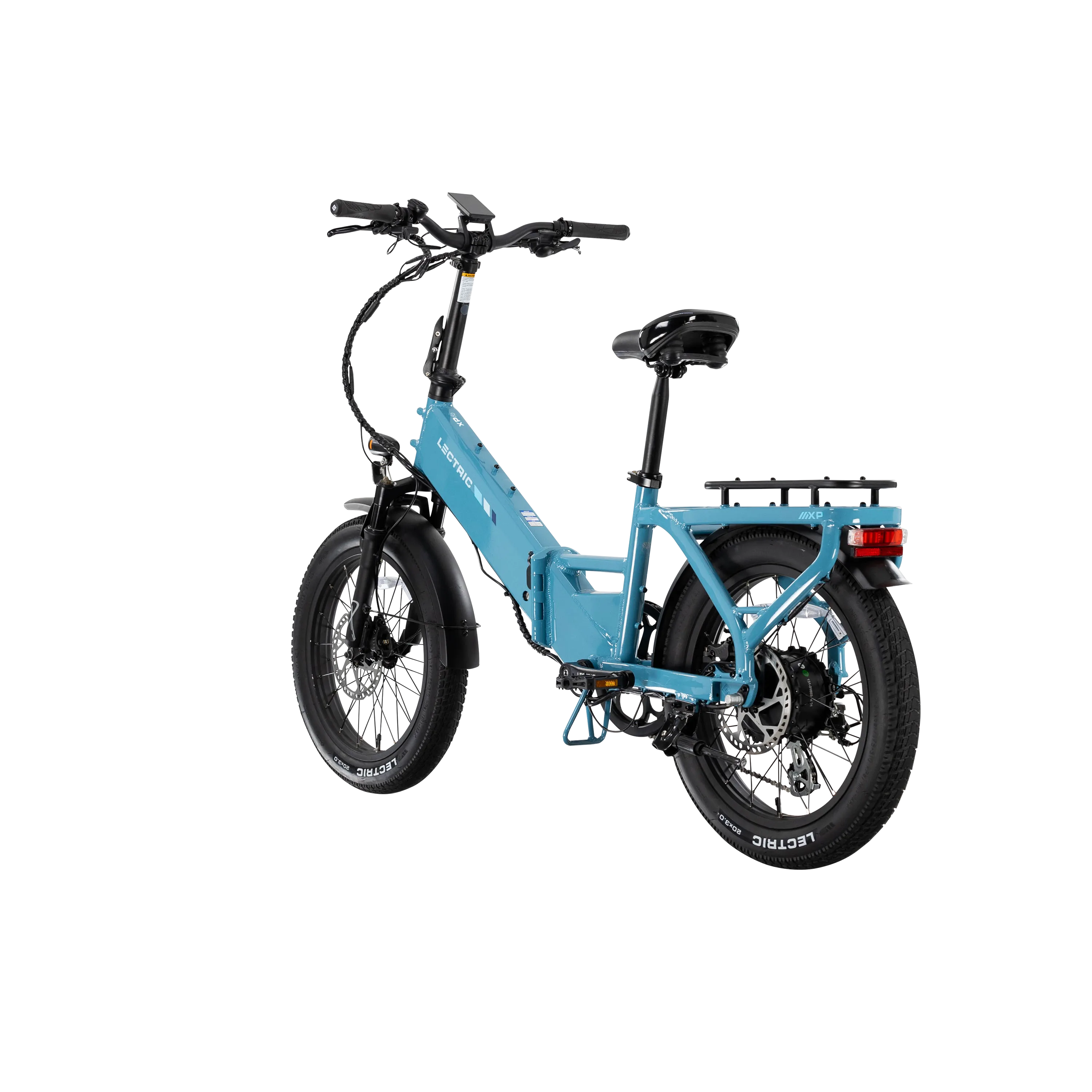XP4 750 Step-Thru Raindrop Blue eBike - Image 43