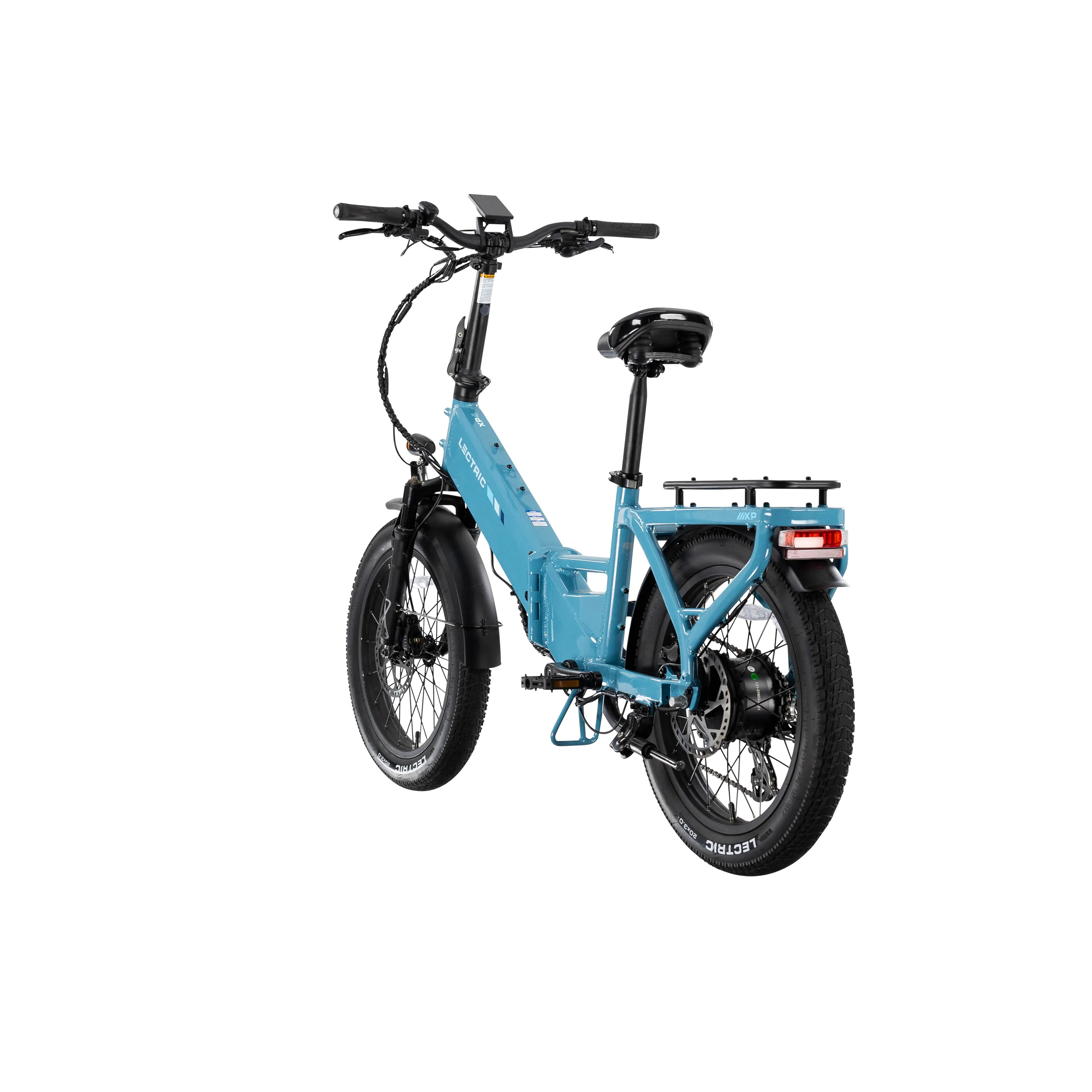 XP4 750 Step-Thru Raindrop Blue eBike - Image 44