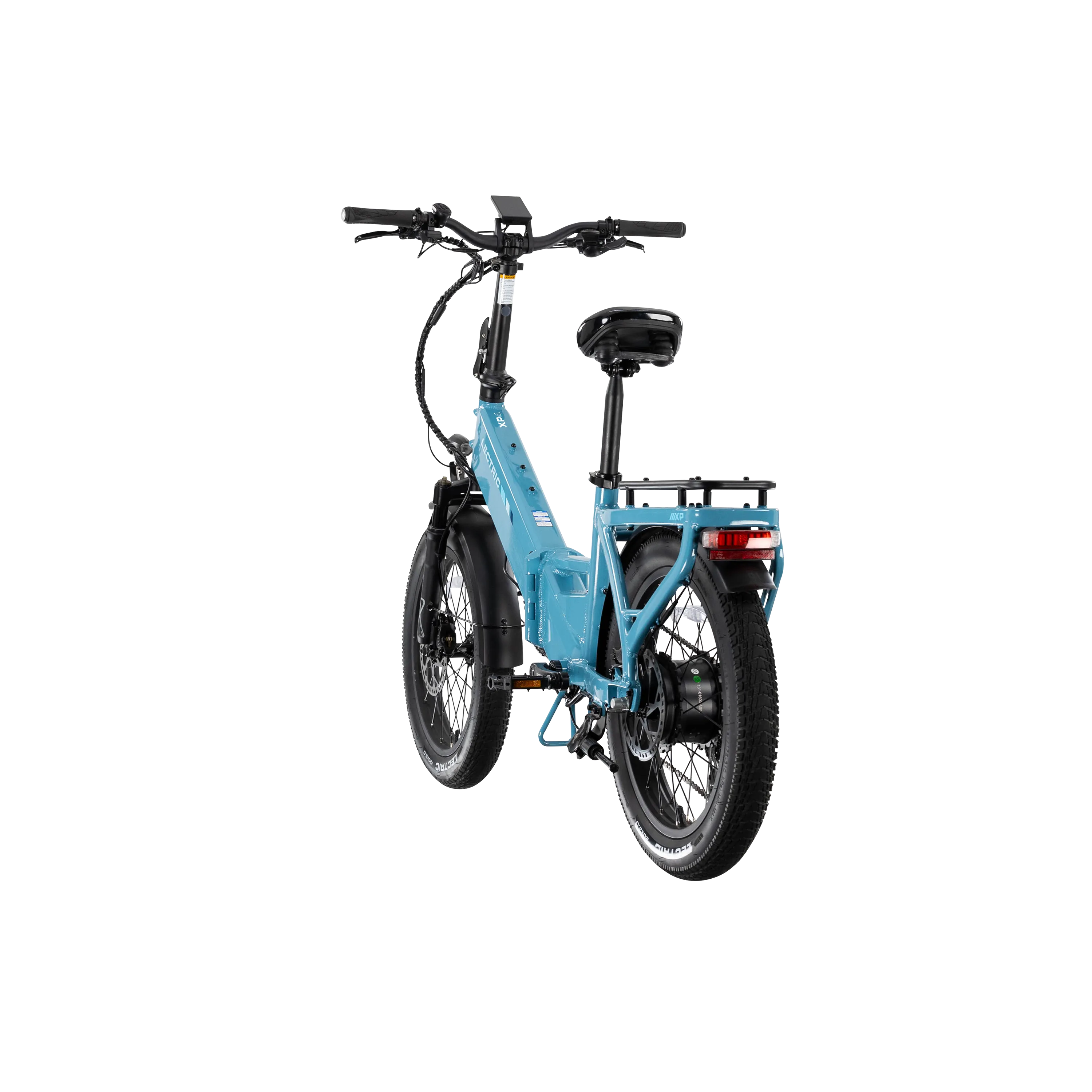 XP4 750 Step-Thru Raindrop Blue eBike - Image 45