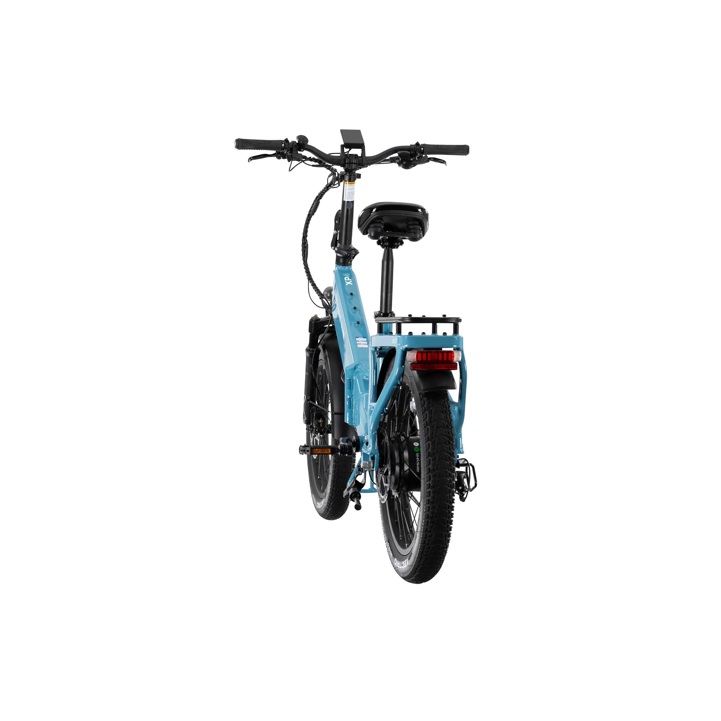 XP4 750 Step-Thru Raindrop Blue eBike - Image 46