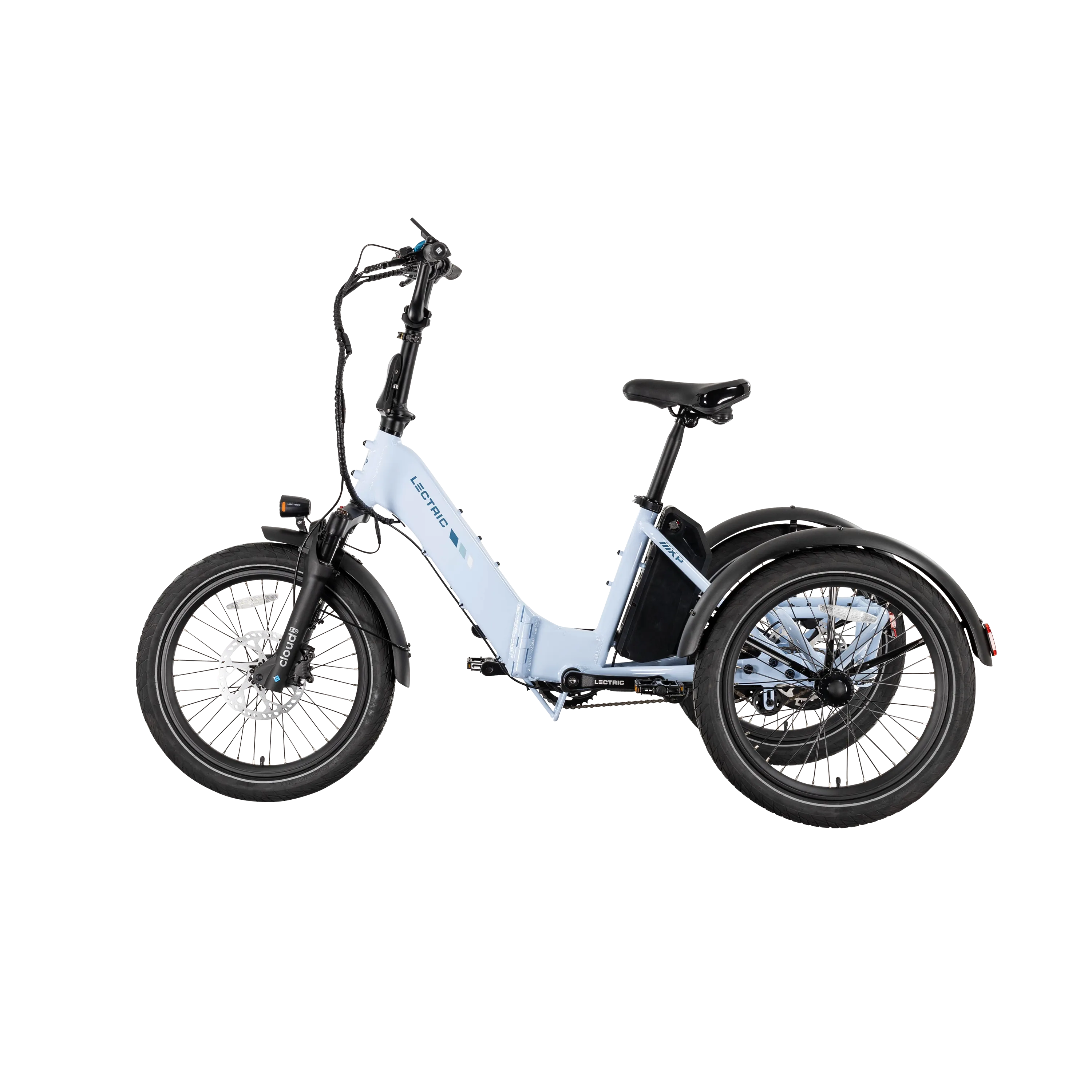 XP Trike2 Glacier Blue eTrike - Image 36