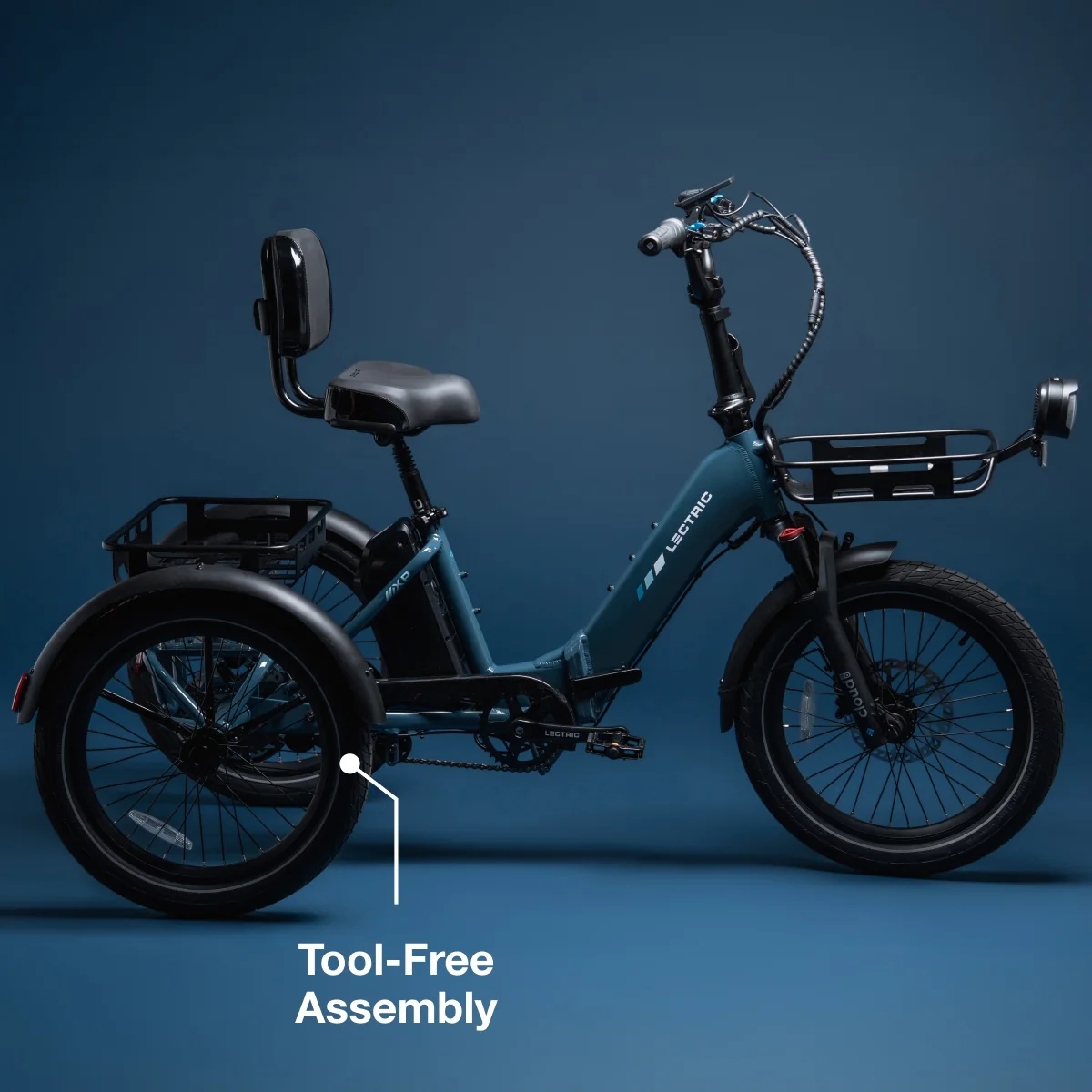XP Trike2 750 Dusk Blue eTrike - Image 8