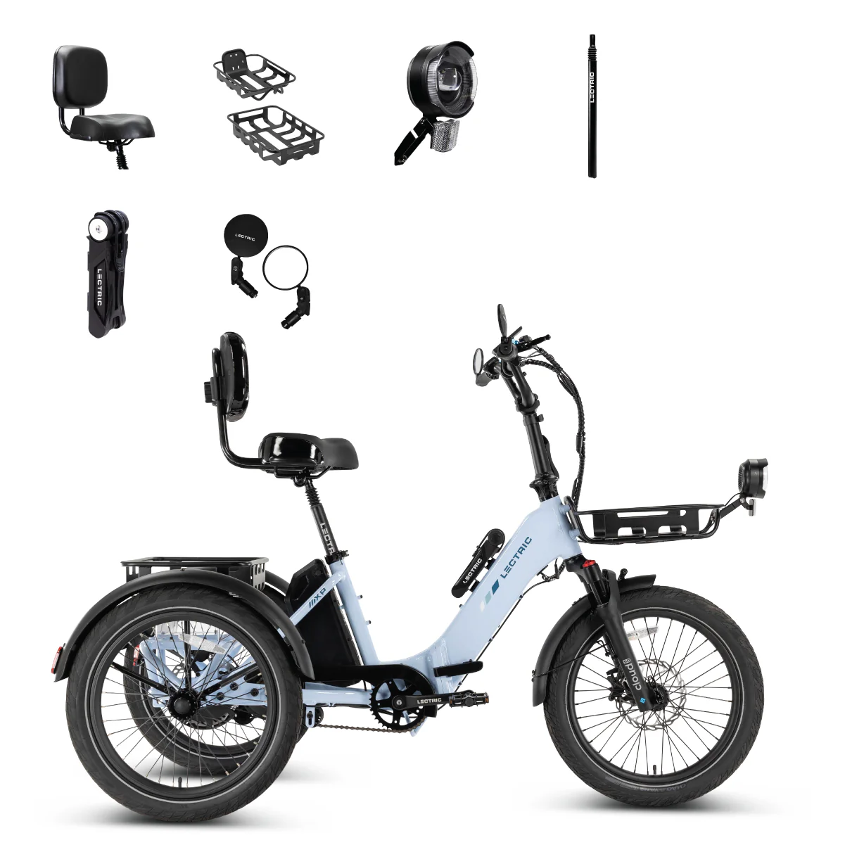 XP Trike2 750 Glacier Blue - Mother's Day Bundle - Image 3