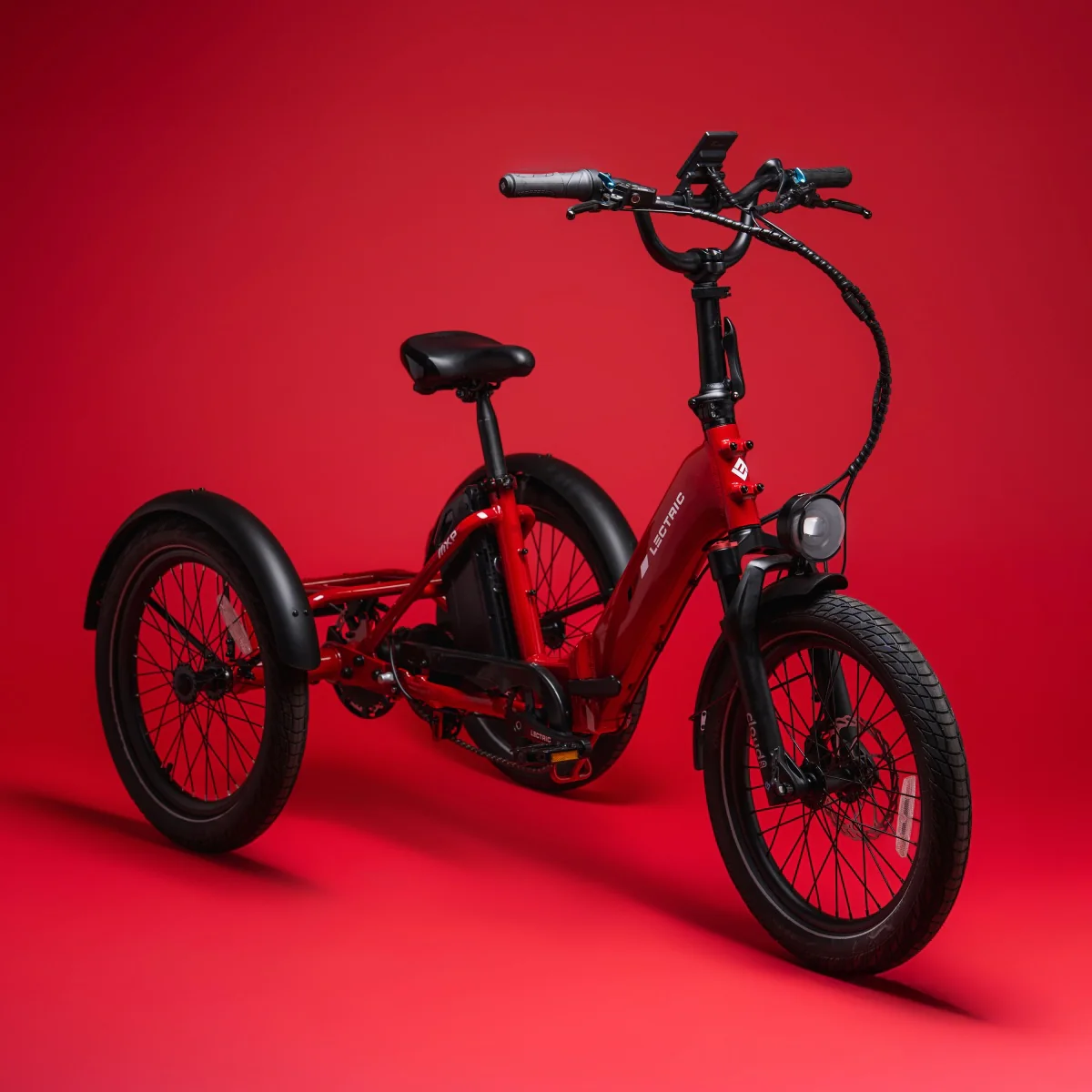 XP Trike2 750 Phoenix Red + FREE Cargo Package, Support Seat, Elite Headlight, Suspension Seat Post ($455 Value) - Image 3