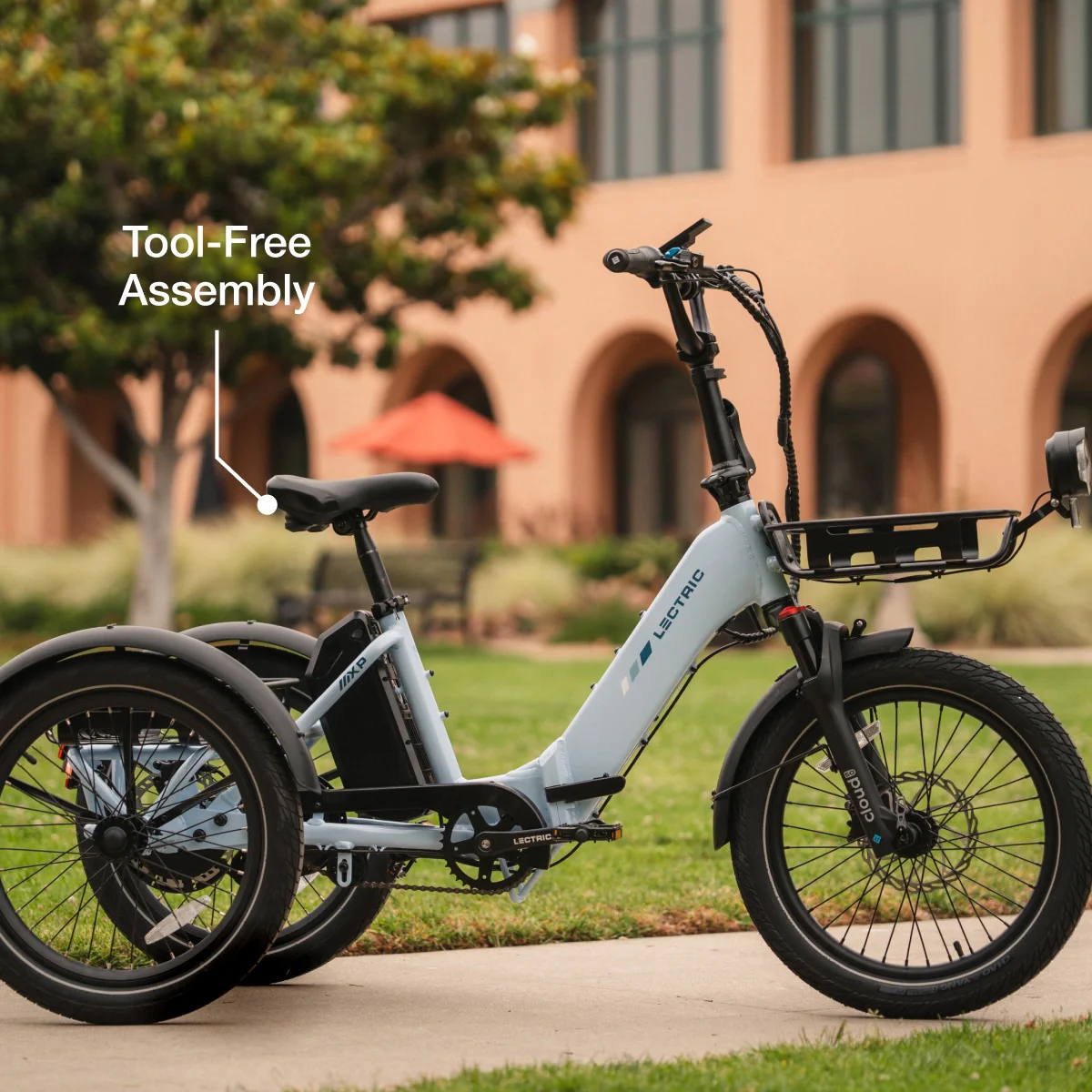 XP Trike2 Glacier Blue eTrike - Image 6