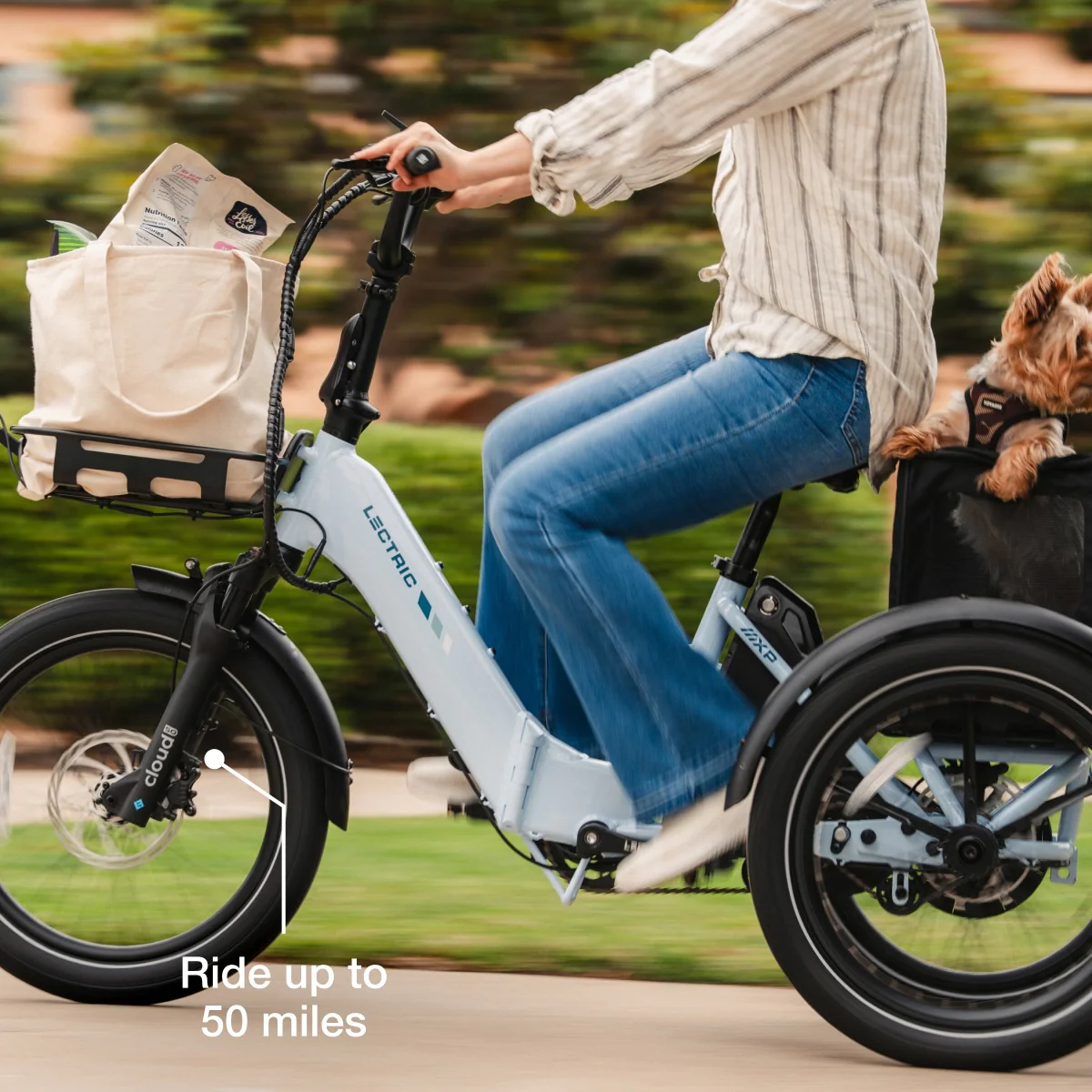 XP Trike2 Glacier Blue eTrike - Image 8