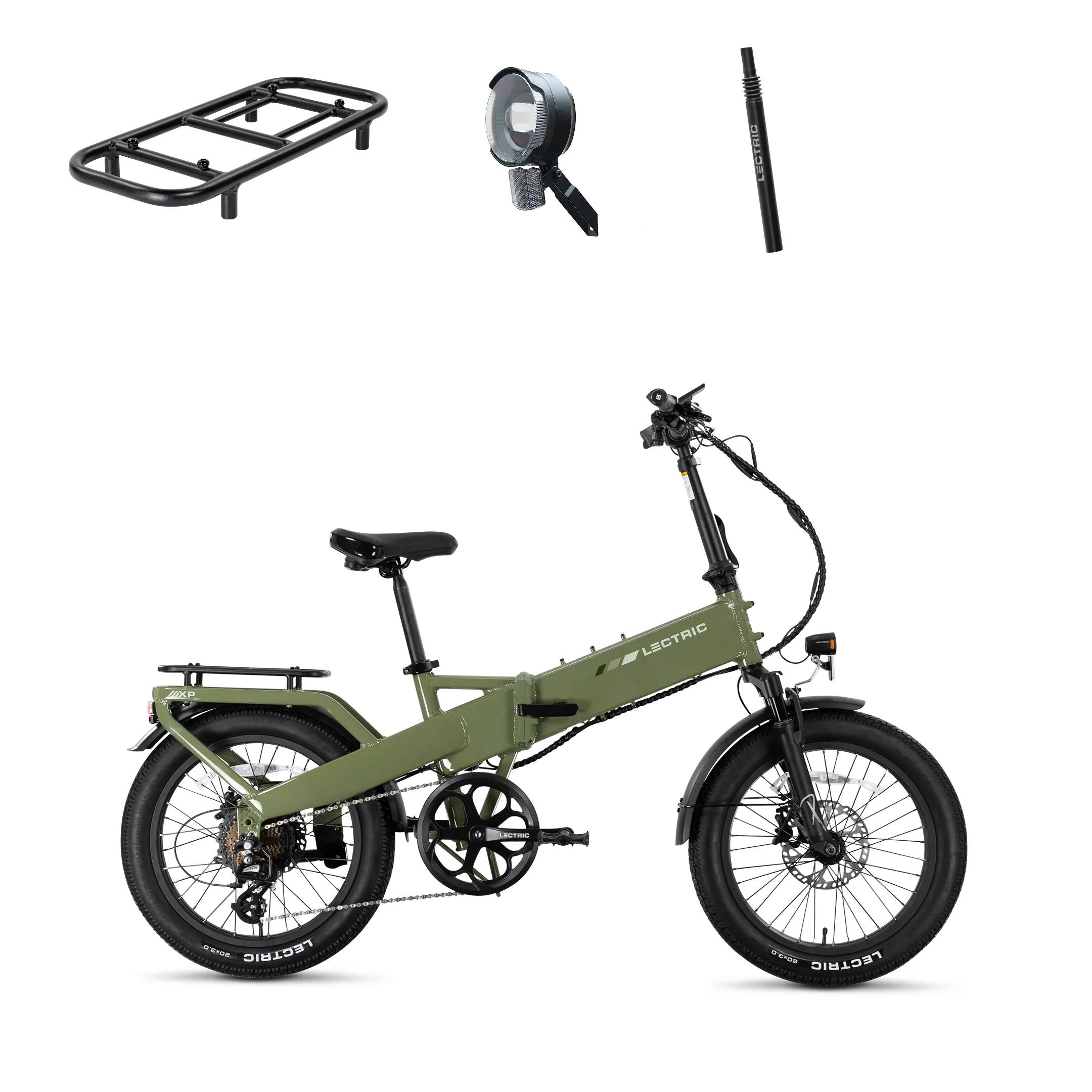 XP4 750 Pine Green + FREE LevelUp Rack, Bike Lock, Elite Headlight, Suspension Seat Post, Phone Mount ($505 Value) [CA] - Image 3