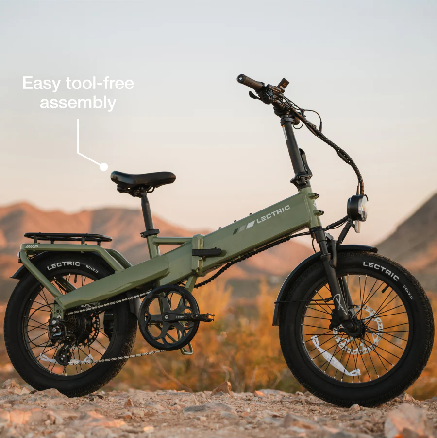 XP4 750 Pine Green eBike - Image 5