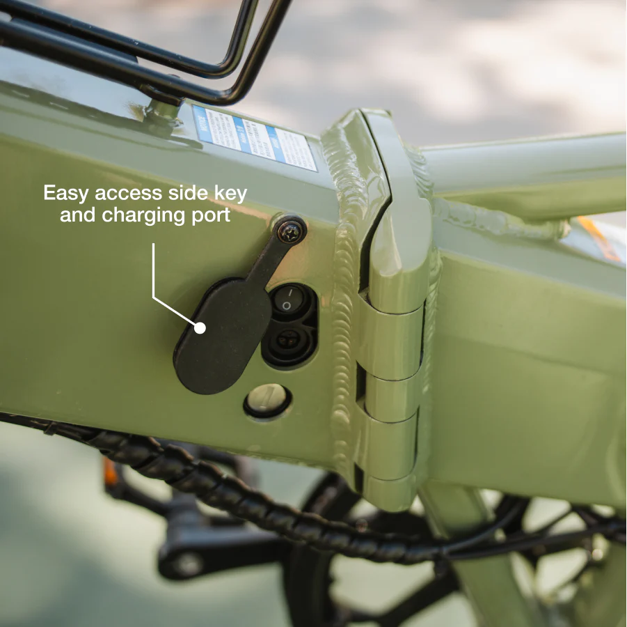 XP4 750 Pine Green eBike - Image 7