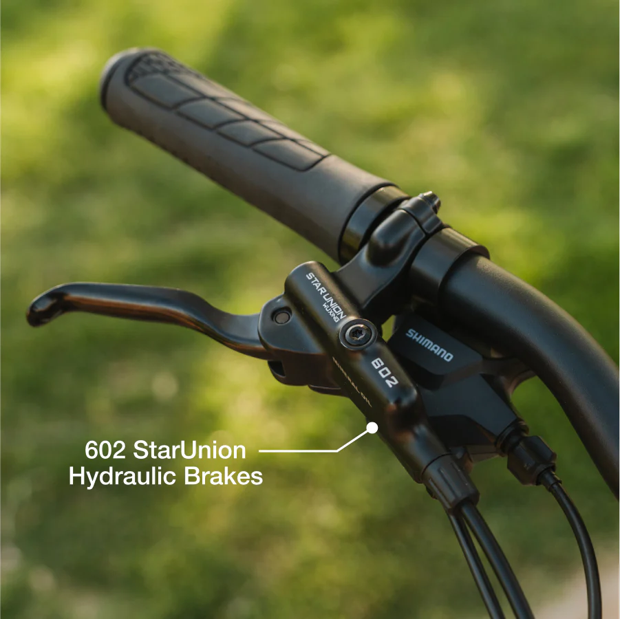 XP4 750 Step-Thru Raindrop Blue eBike - Image 9