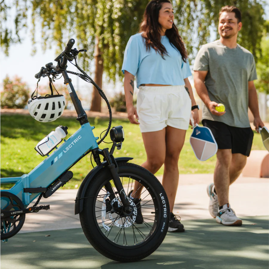XP4 750 Step-Thru Raindrop Blue eBike - Image 10