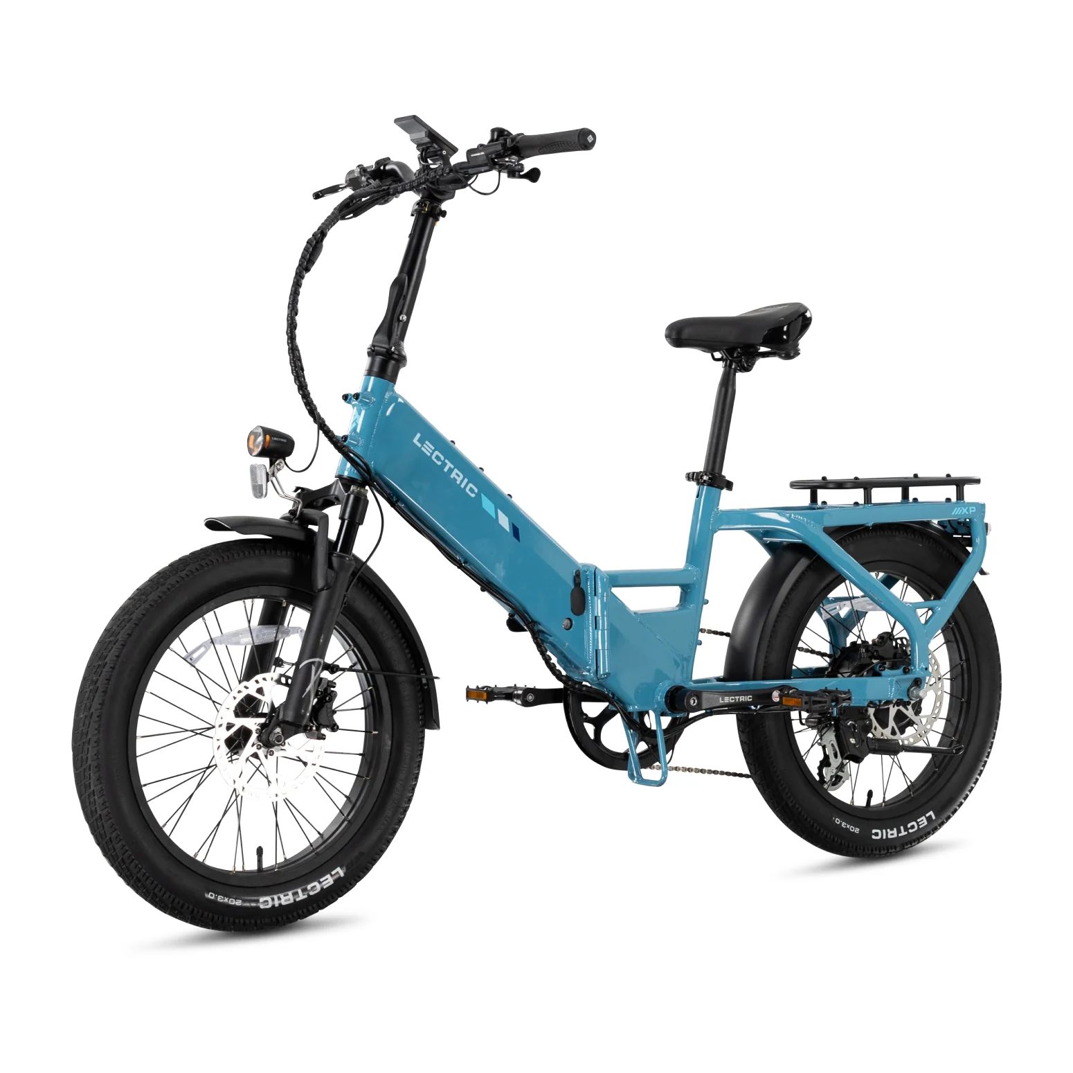 XP4 750 Step-Thru Raindrop Blue eBike - Image 14