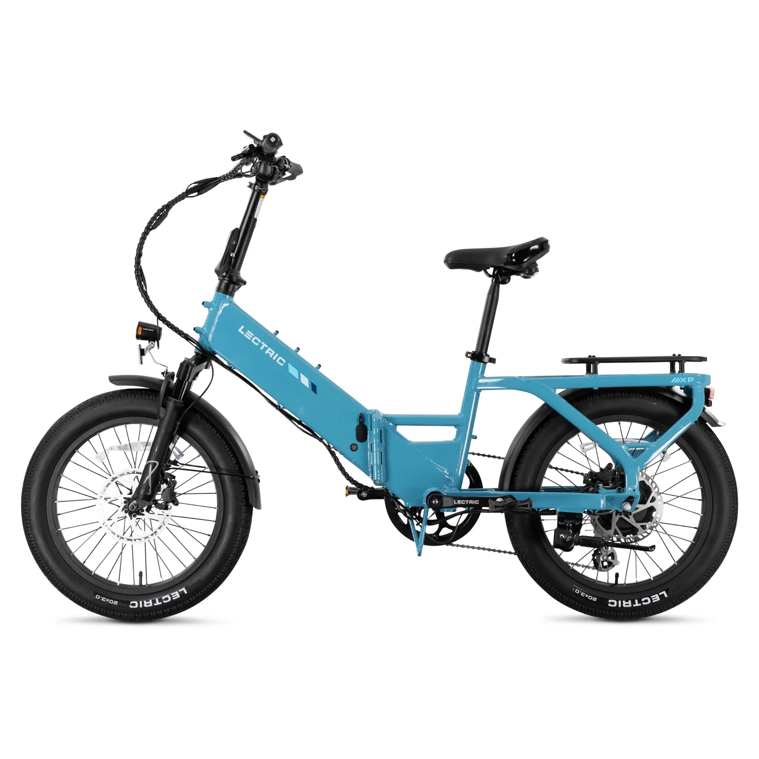 XP4 750 Step-Thru Raindrop Blue eBike - Image 19