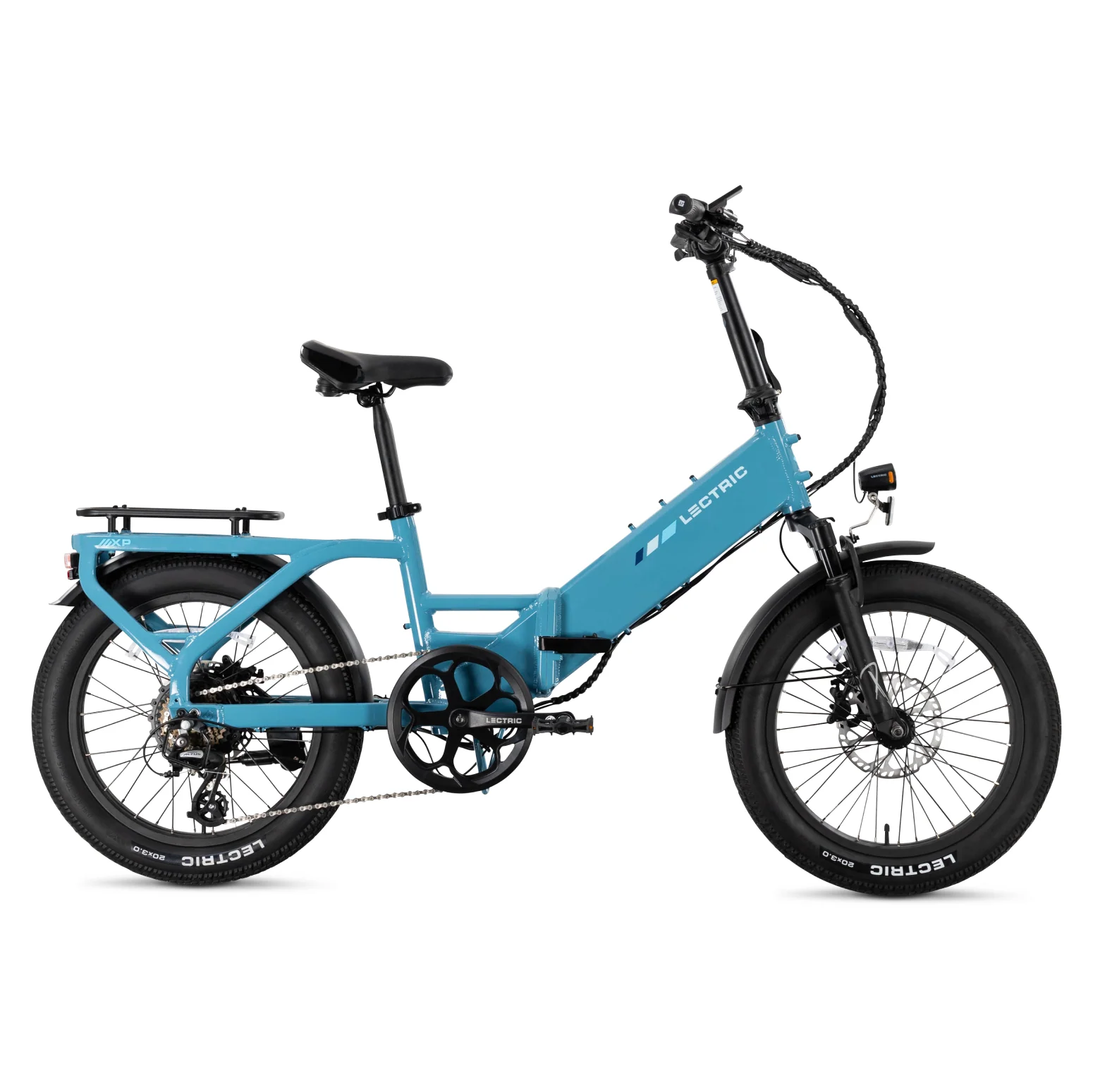 XP4 750 Step-Thru Raindrop Blue eBike - Image 18