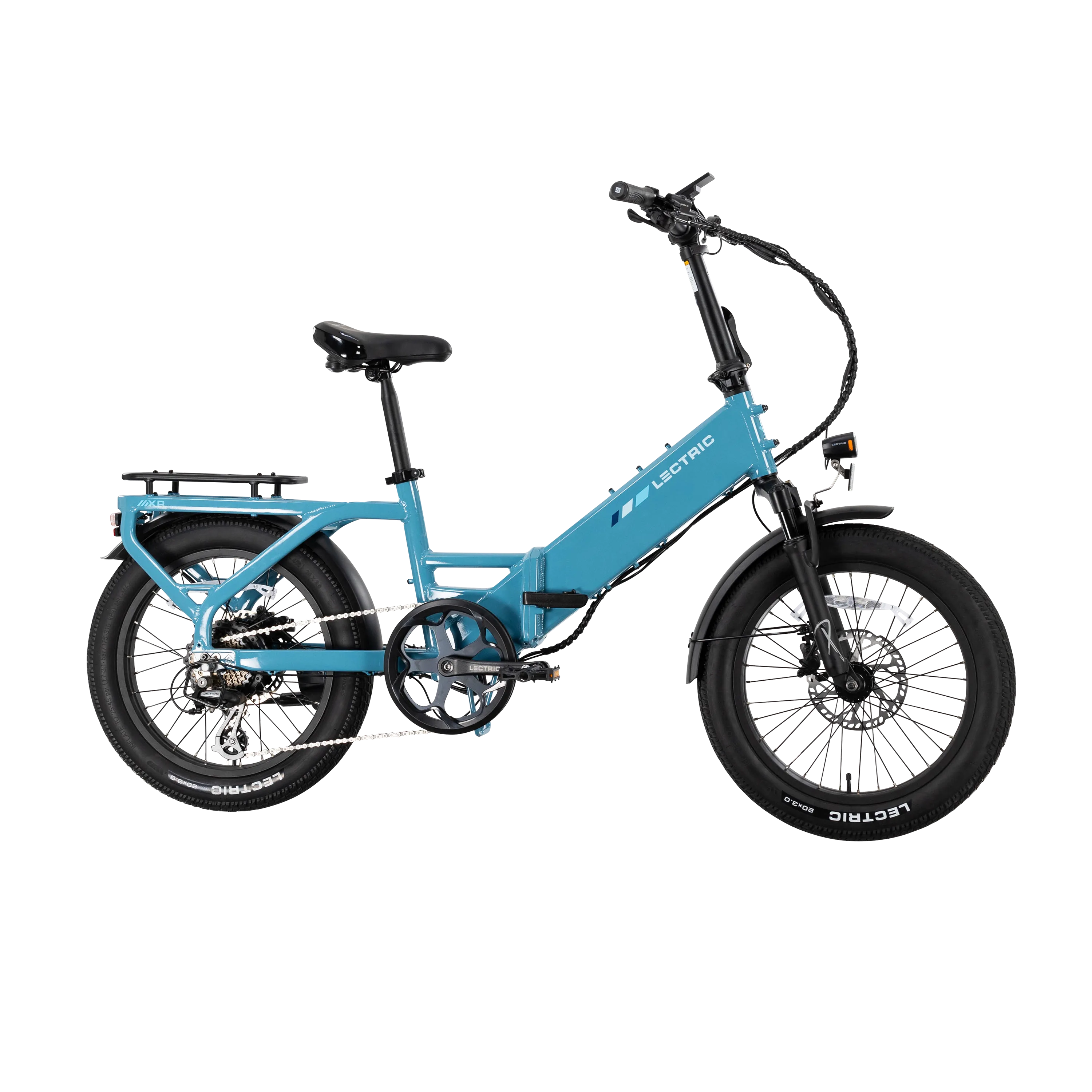 XP4 750 Step-Thru Raindrop Blue + FREE LevelUp Rack, Phone Mount, Suspension Seat Post, Elite Headlight, Bike Lock ($365 Value) - Image 19