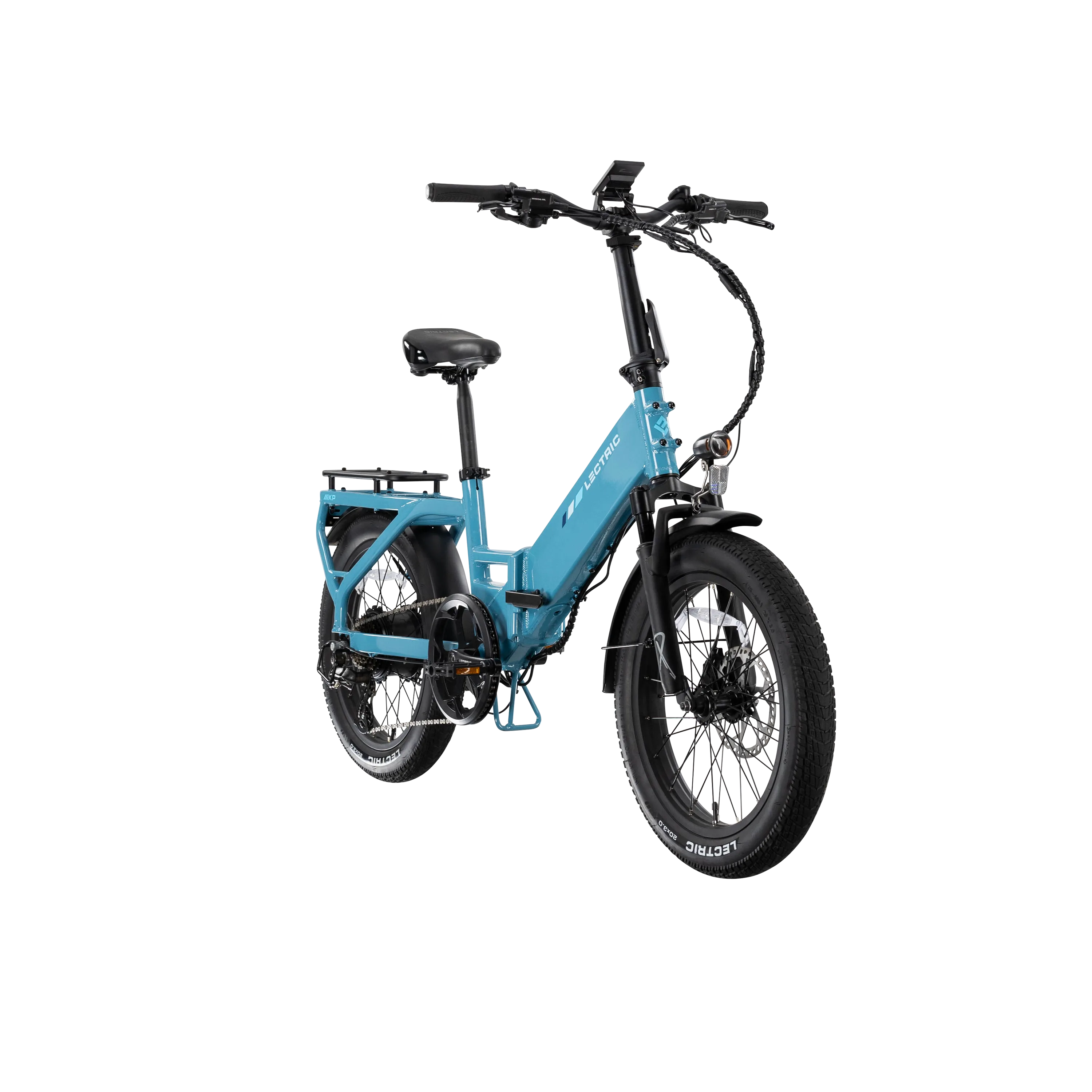 XP4 750 Step-Thru Raindrop Blue + FREE LevelUp Rack, Phone Mount, Suspension Seat Post, Elite Headlight, Bike Lock ($365 Value) - Image 24