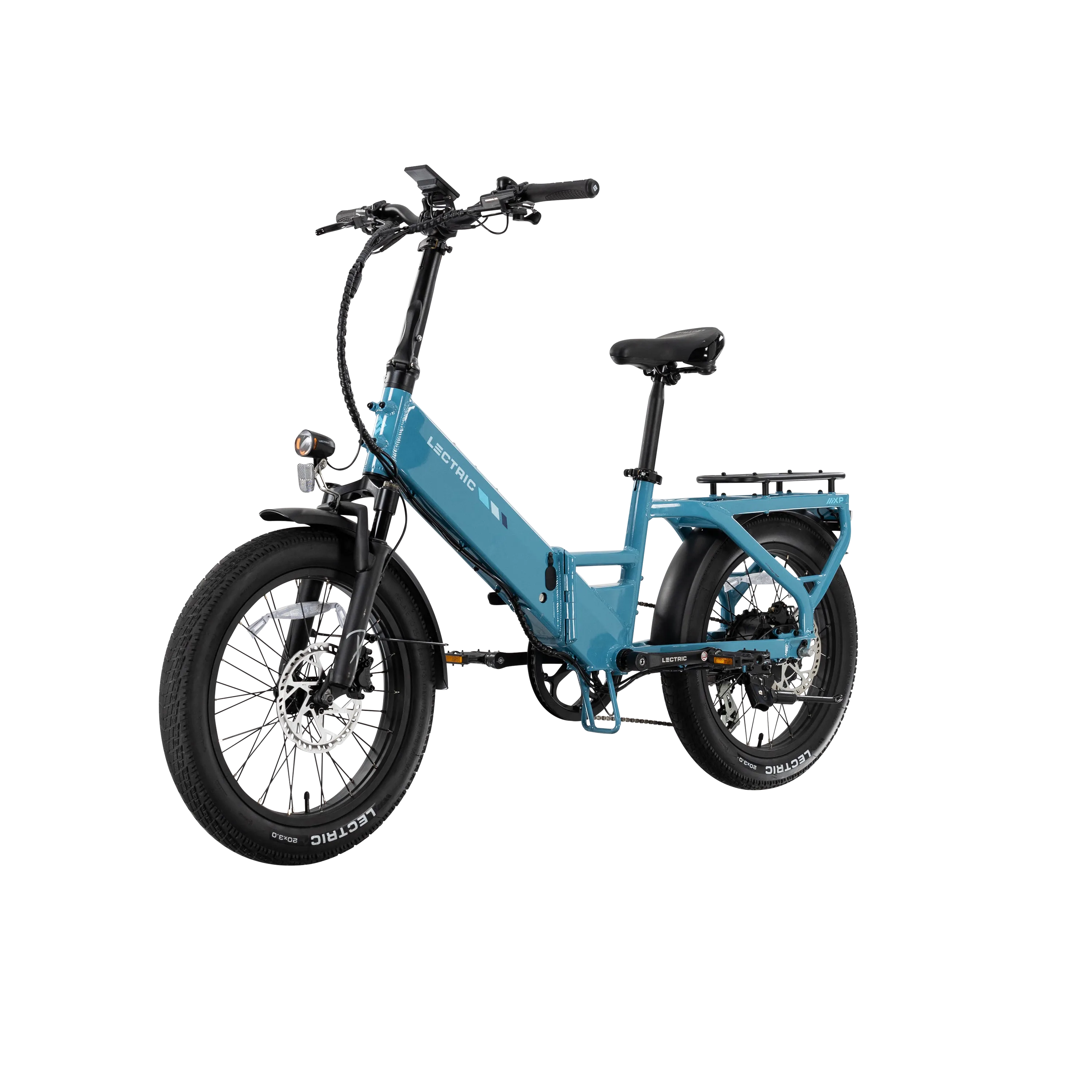 XP4 750 Step-Thru Raindrop Blue + FREE LevelUp Rack, Phone Mount, Suspension Seat Post, Elite Headlight, Bike Lock ($365 Value) - Image 31