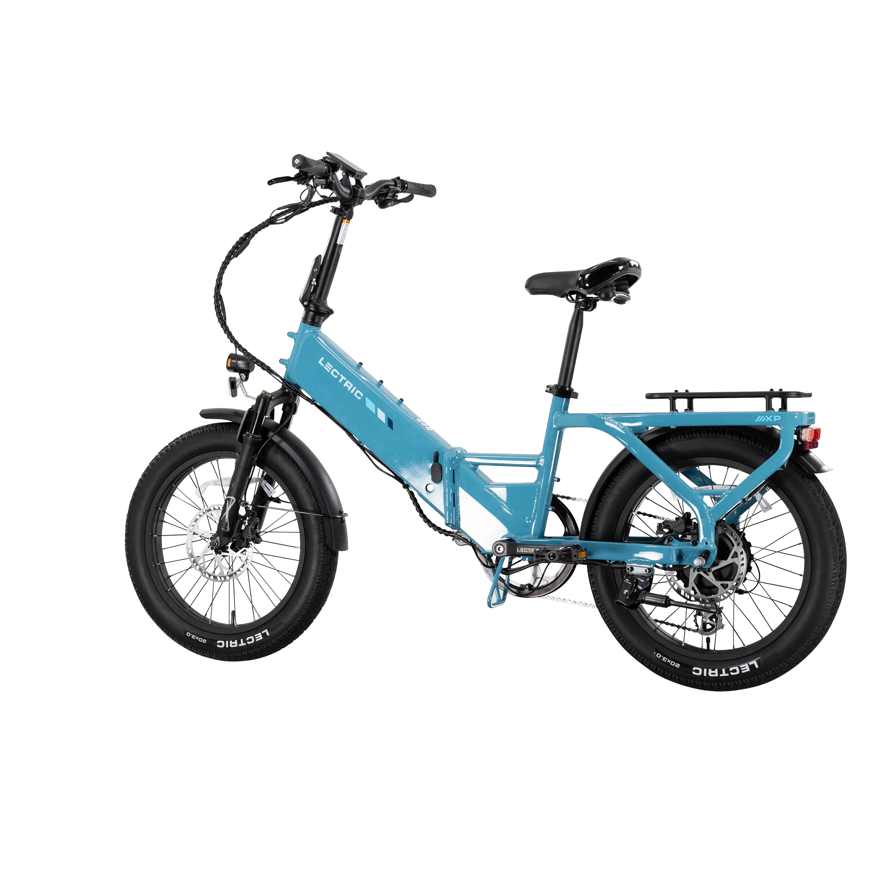 XP4 750 Step-Thru Raindrop Blue + FREE LevelUp Rack, Phone Mount, Suspension Seat Post, Elite Headlight, Bike Lock ($365 Value) - Image 38