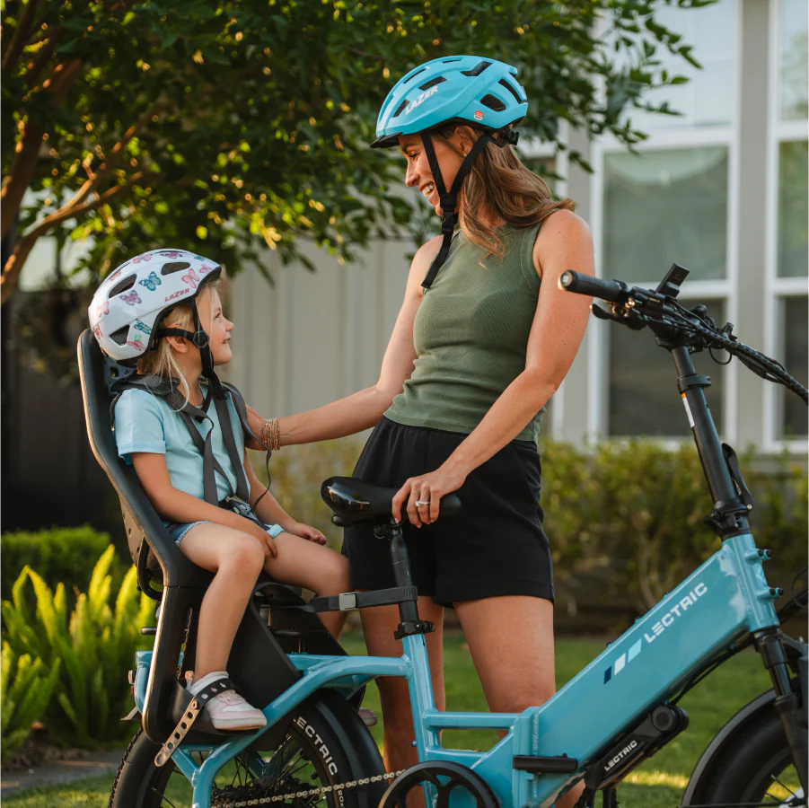 XP4 750 Step-Thru Raindrop Blue eBike - Image 5