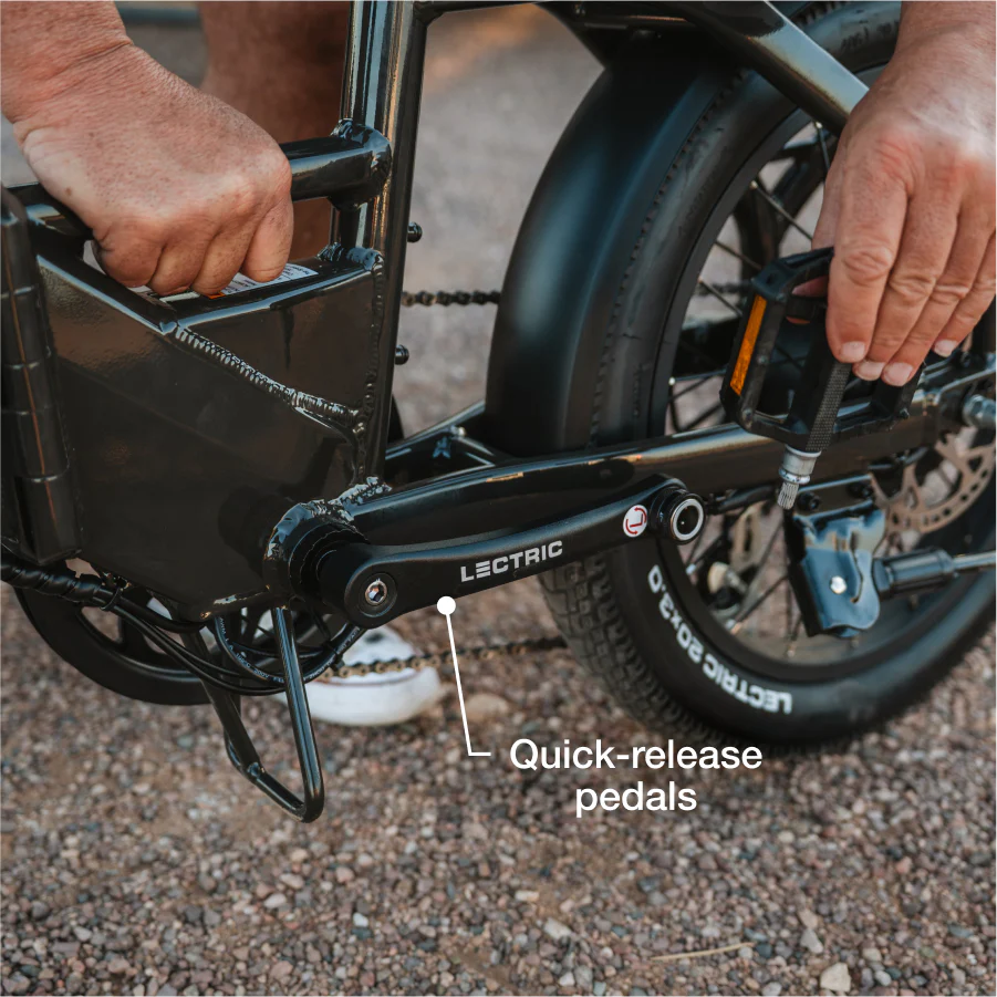 XP4 750 Step-Thru Tempest Grey eBike - Image 7