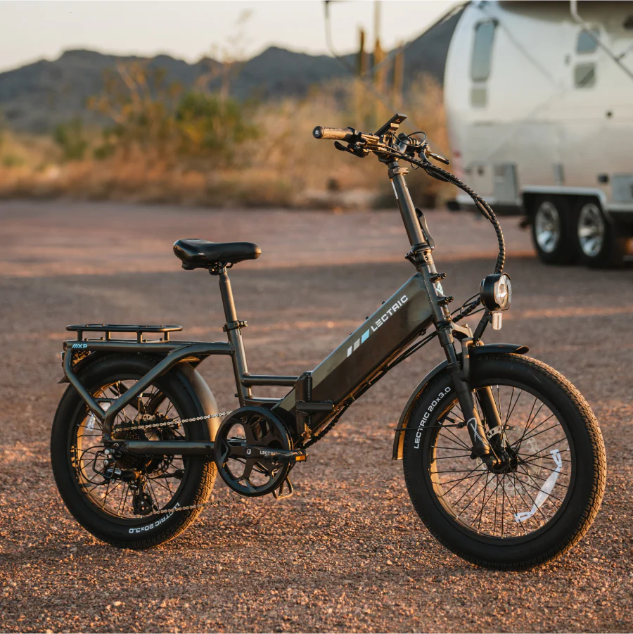 XP4 750 Step-Thru Tempest Grey + FREE LevelUp Rack, Suspension Seat Post, Elite Headlight, Bike Lock, Phone Mount ($365 Value) - Image 6