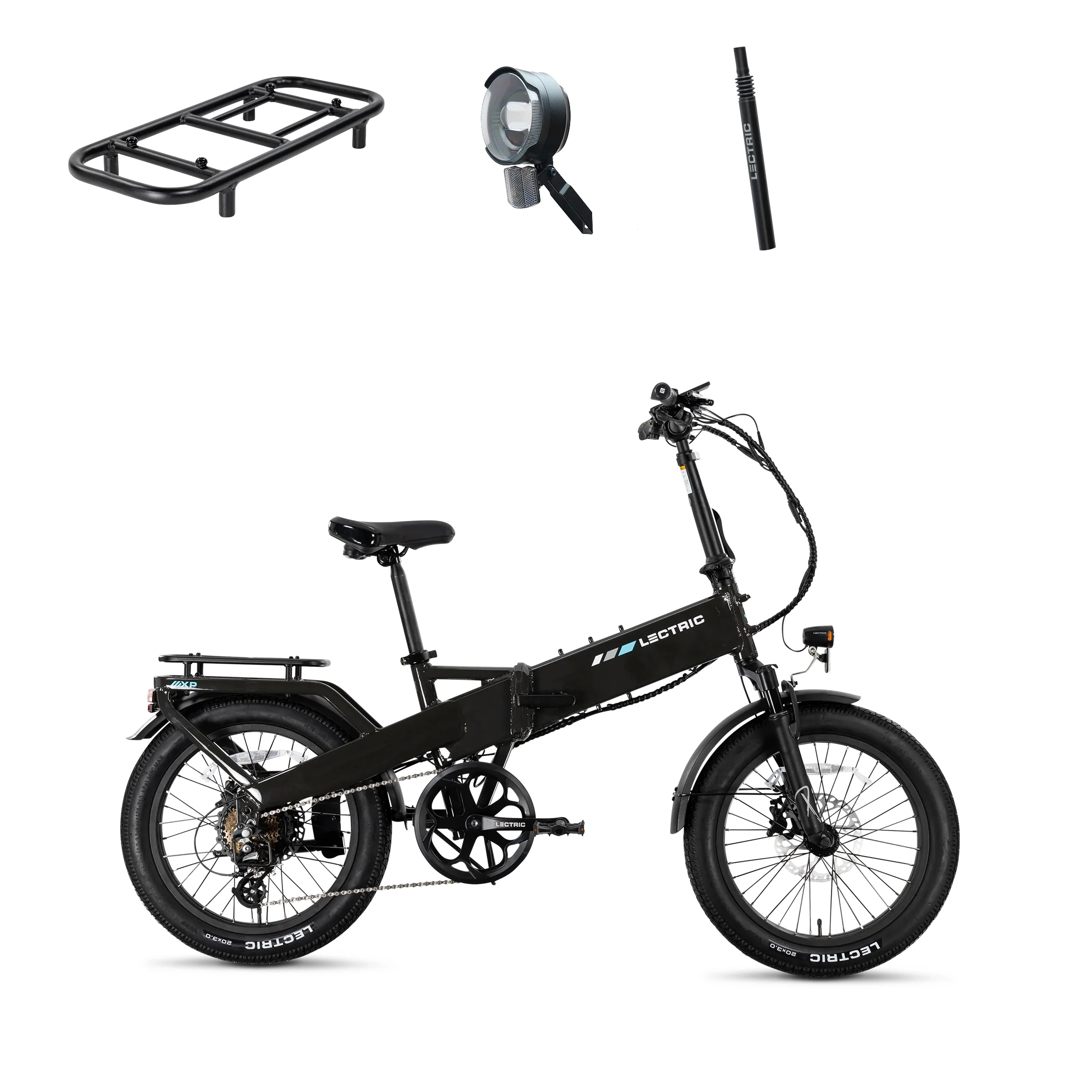 XP4 750 Tempest Grey + FREE LevelUp Rack, Bike Lock, Elite Headlight, Suspension Seat Post, Phone Mount ($505 Value) [CA] - Image 3