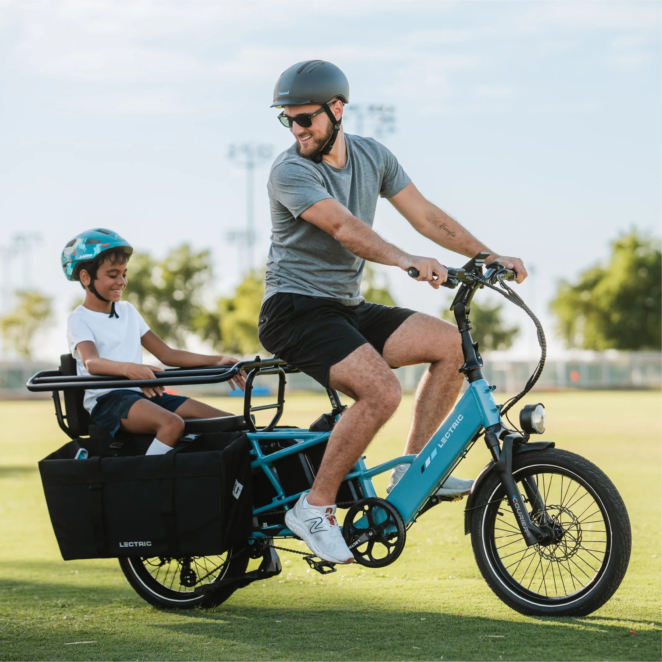 XPedition2 Raindrop Blue Dual-Battery + FREE Running Boards, Cushions, Elite Headlight, Suspension Seat Post, Orbitor ($545 Value) - Image 5