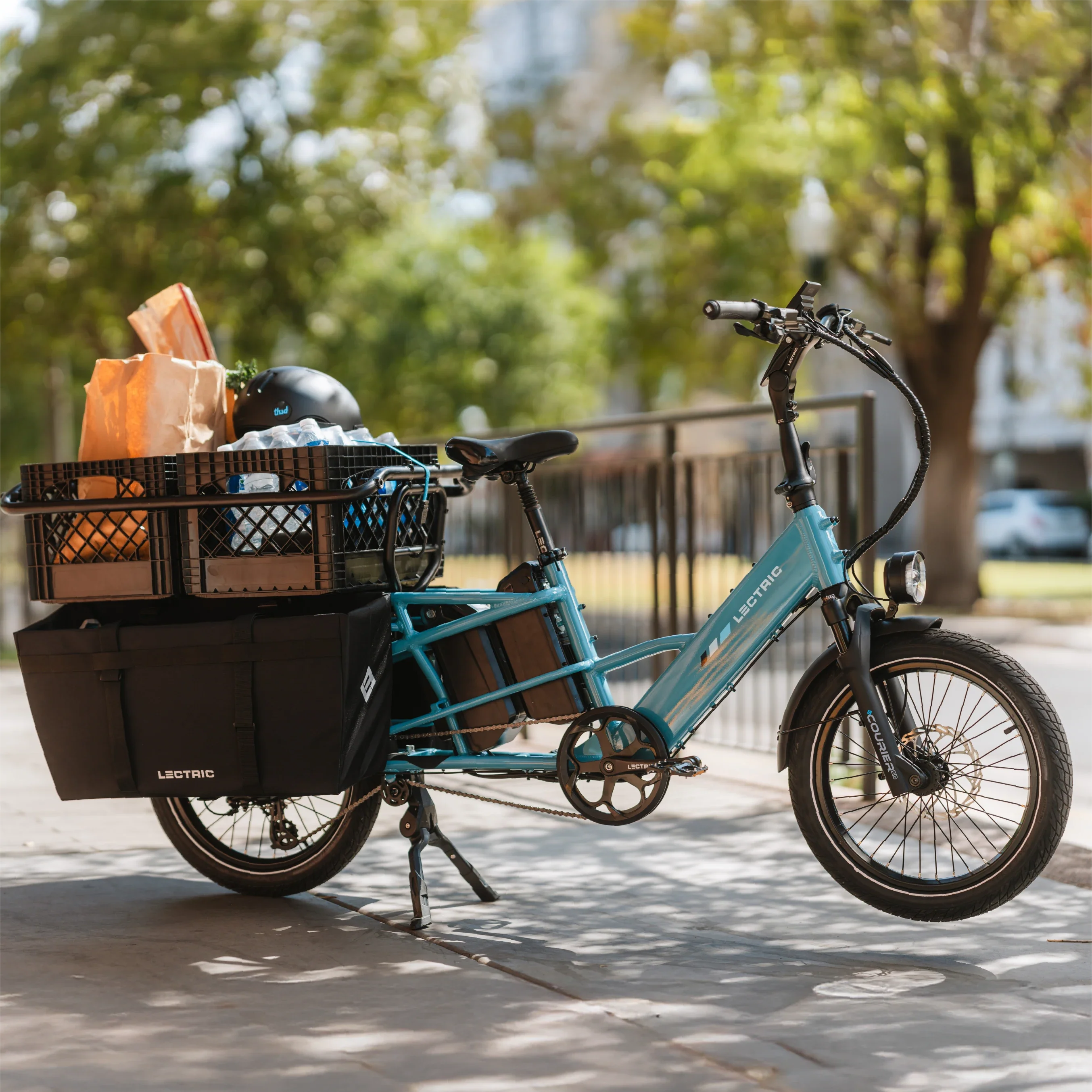 XPedition2 Raindrop Blue Dual-Battery + FREE Running Boards, Cushions, Elite Headlight, Suspension Seat Post, Orbitor ($545 Value) - Image 7