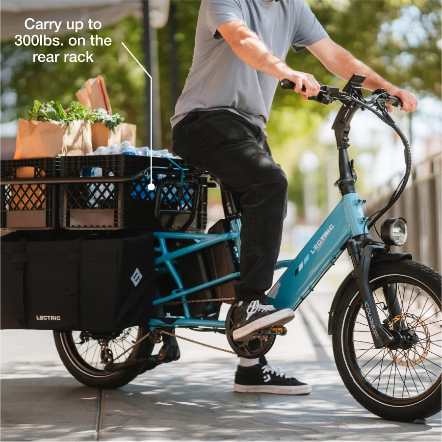 XPedition2 Stratus White Long-Range Dual-Battery eBike - Image 12