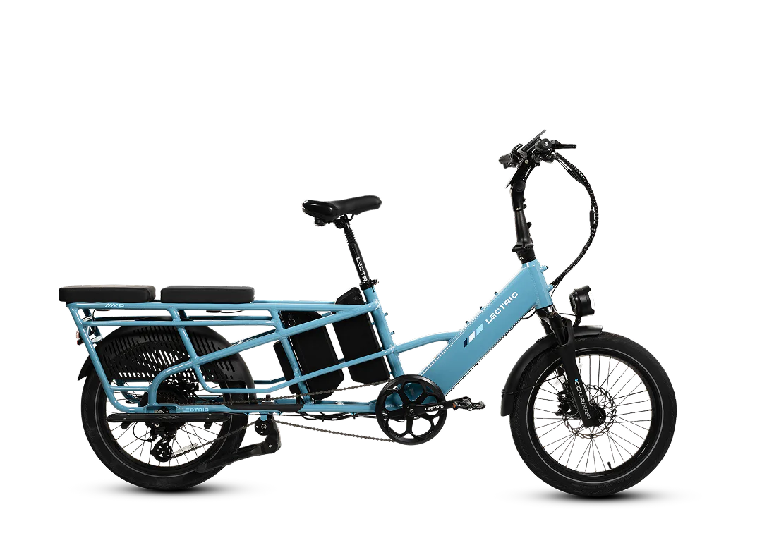 XPedition2 Raindrop Blue Dual-Battery eBike - Image 3