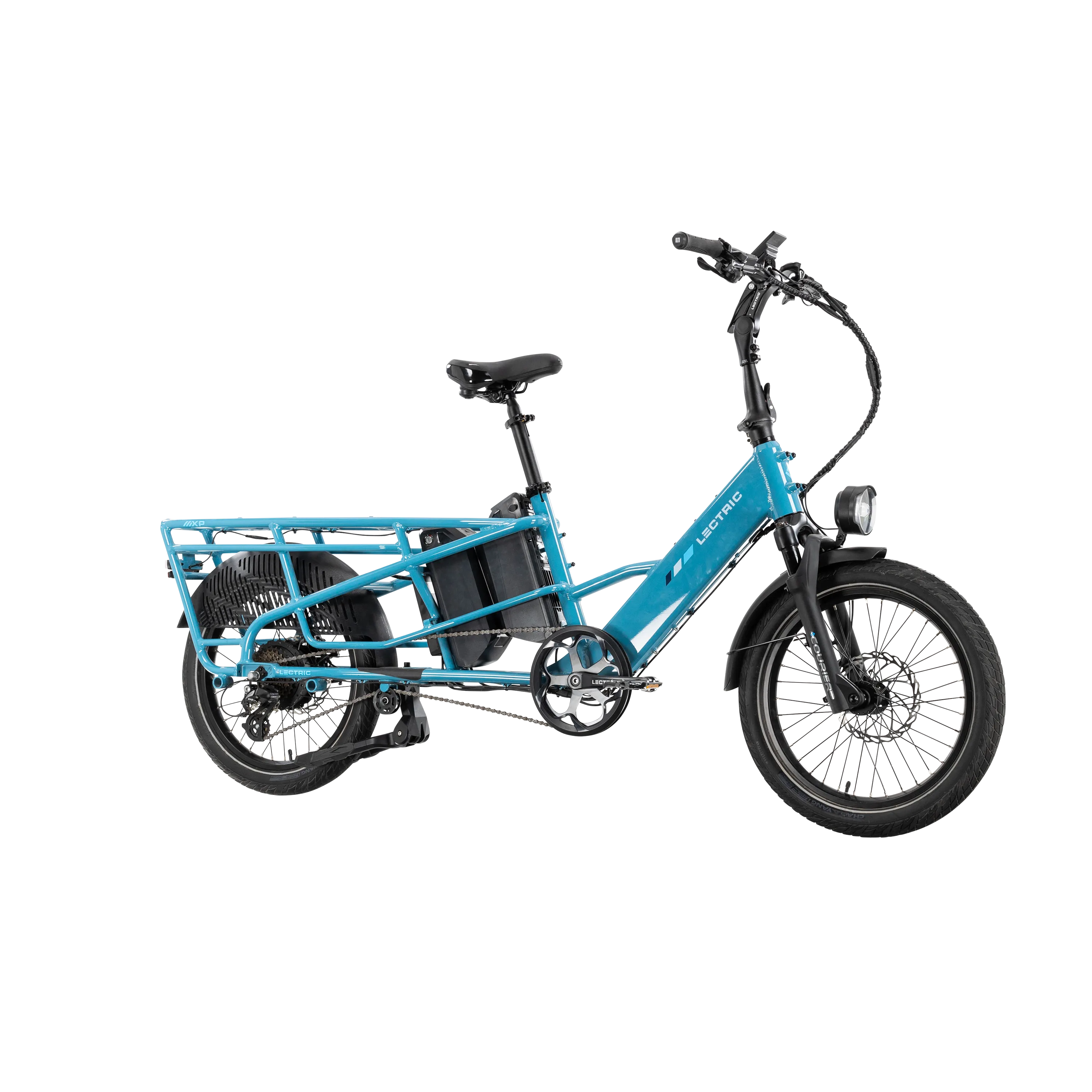XPedition2 Raindrop Blue Long-Range Dual-Battery + FREE Running Boards, Cushions, Elite Headlight, Suspension Seat Post, Orbitor, Fast Charger ($694 Value) - Image 15