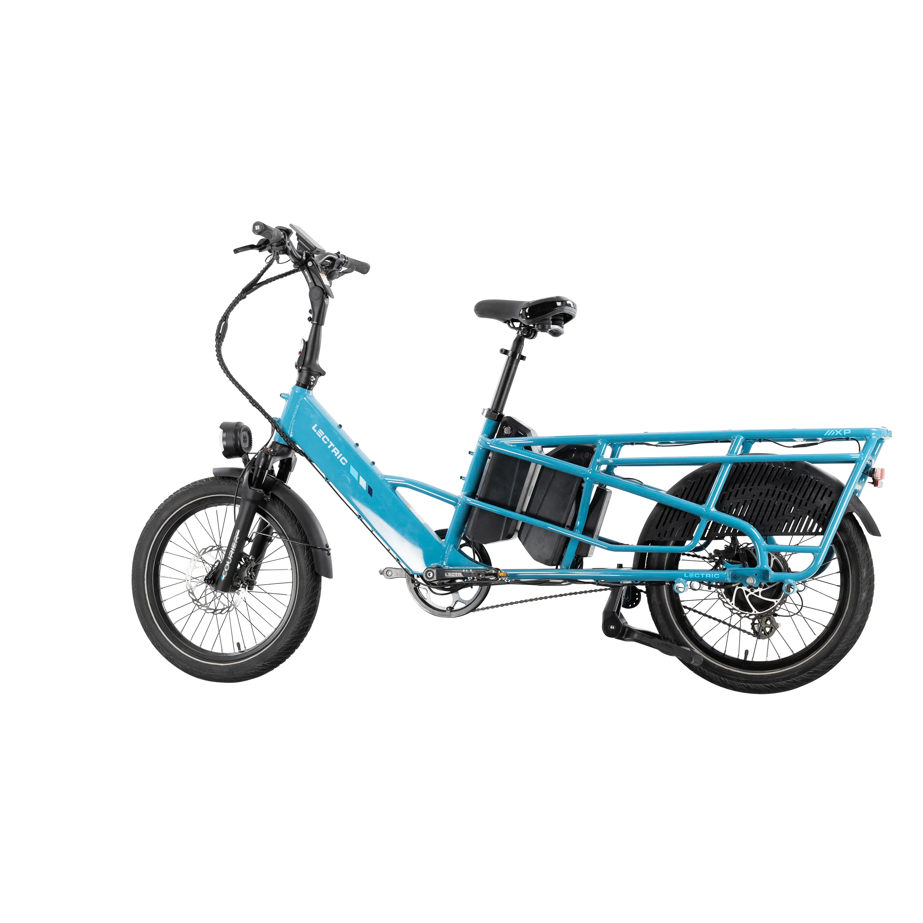 XPedition2 Raindrop Blue Long-Range Dual-Battery + FREE Running Boards, Cushions, Elite Headlight, Suspension Seat Post, Orbitor, Fast Charger ($694 Value) - Image 32