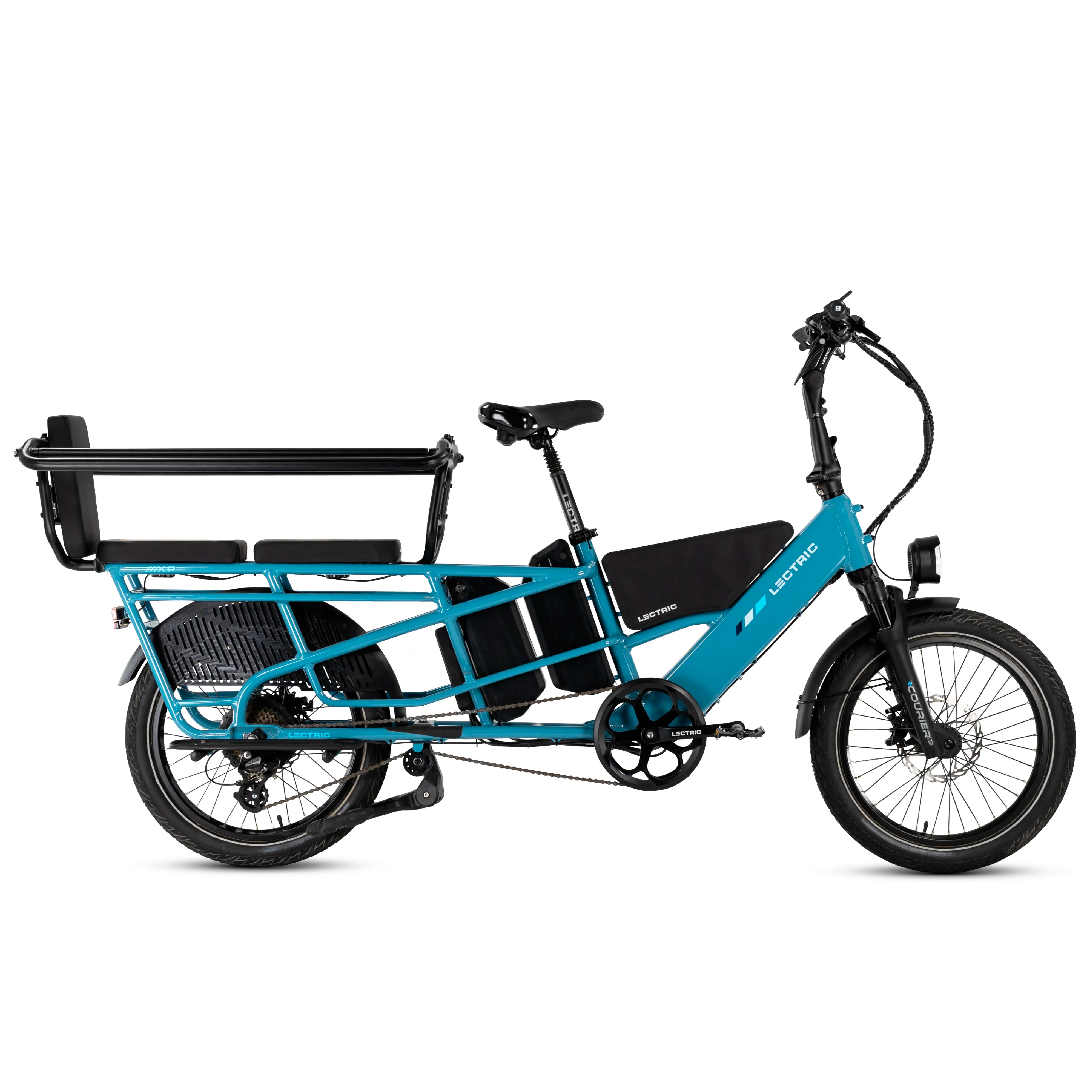 XPedition2 Raindrop Blue Long-Range Dual-Battery + FREE Running Boards, Cushions, Elite Headlight, Suspension Seat Post, Orbitor, Fast Charger ($694 Value) - Image 4