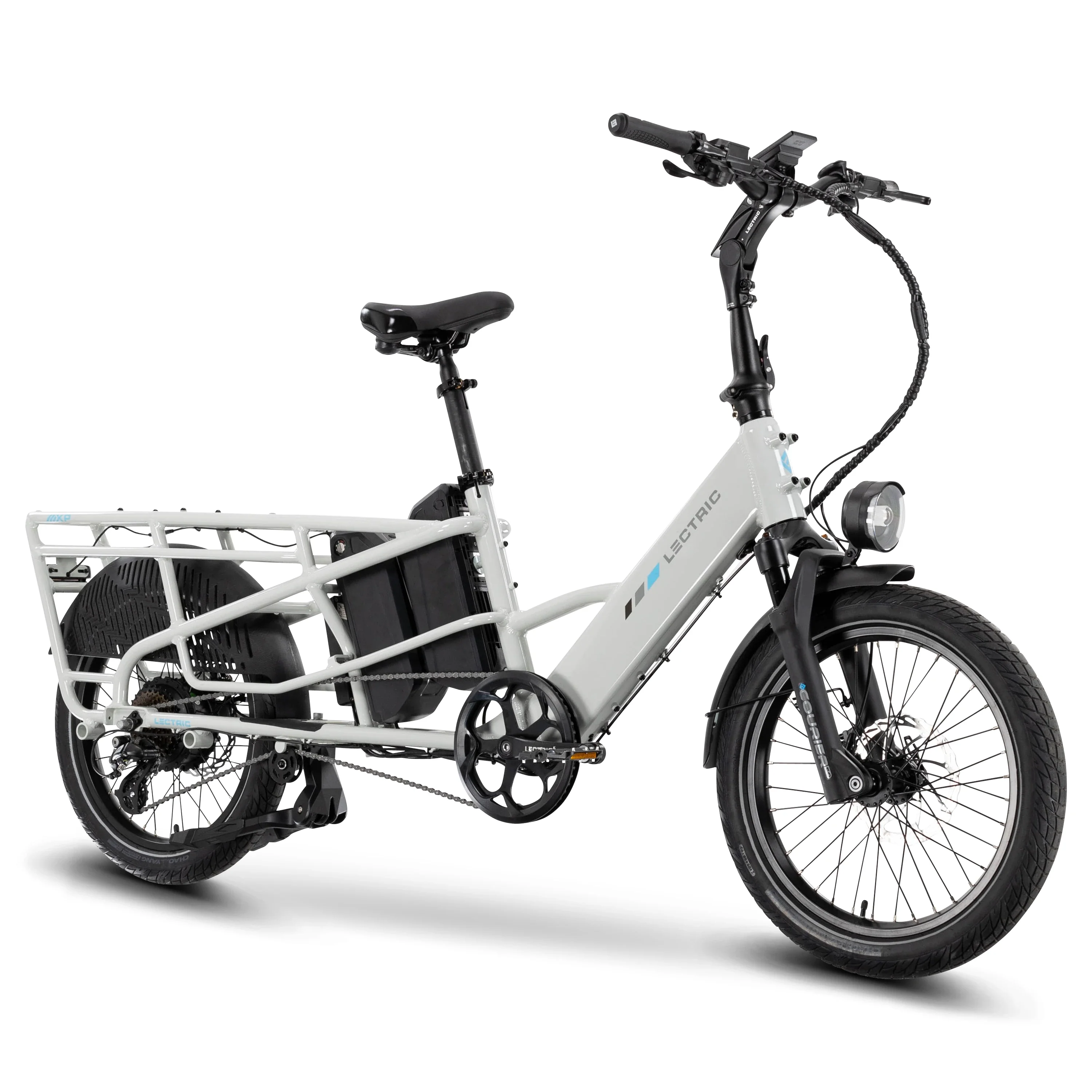 XPedition2 Stratus White Long-Range Dual-Battery eBike - Image 20