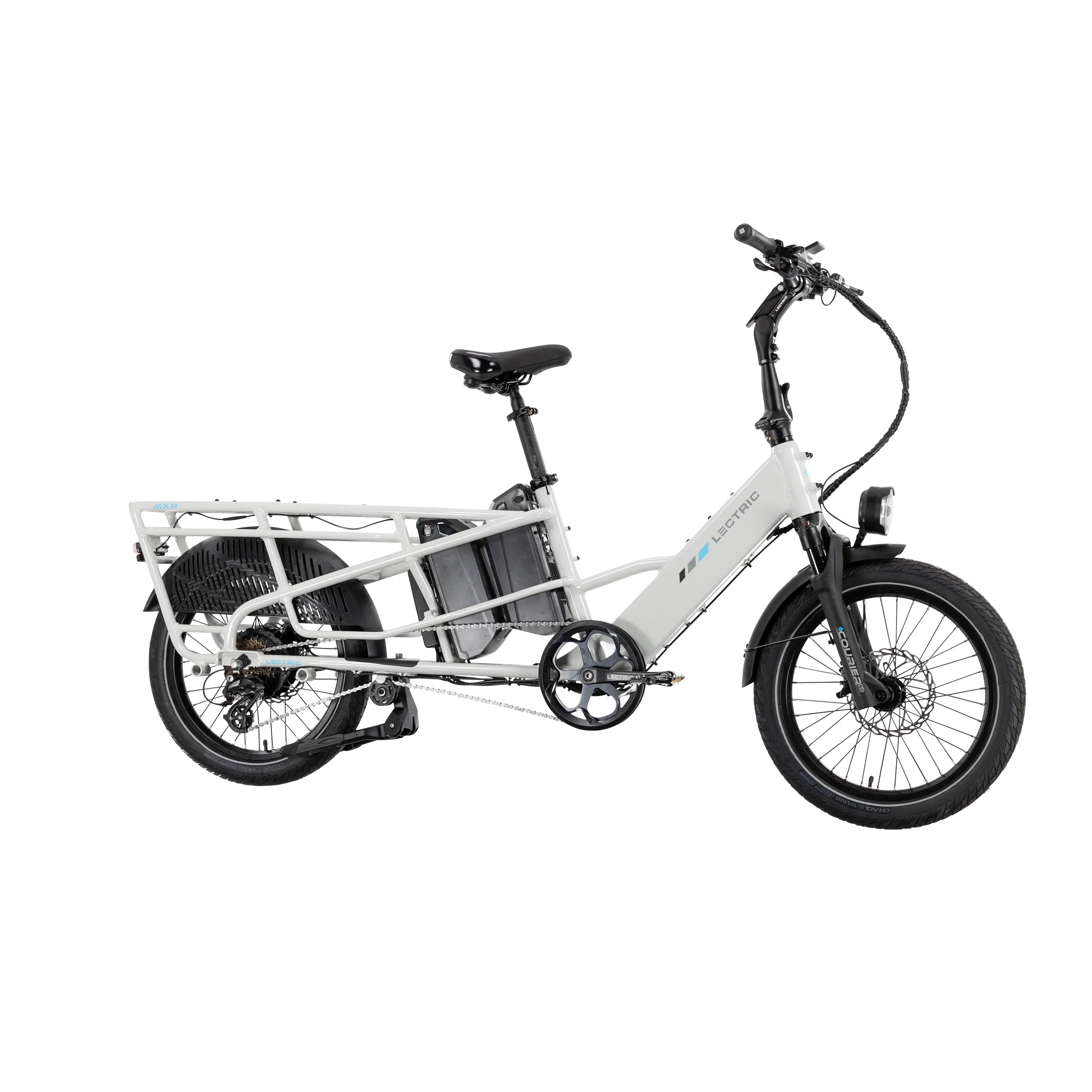 XPedition2 Stratus White Long-Range Dual-Battery eBike - Image 24